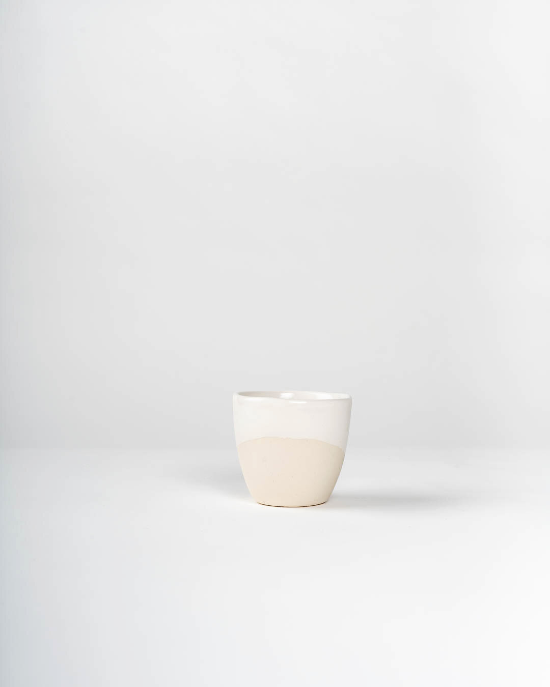 White Ceramic Espresso Cup
