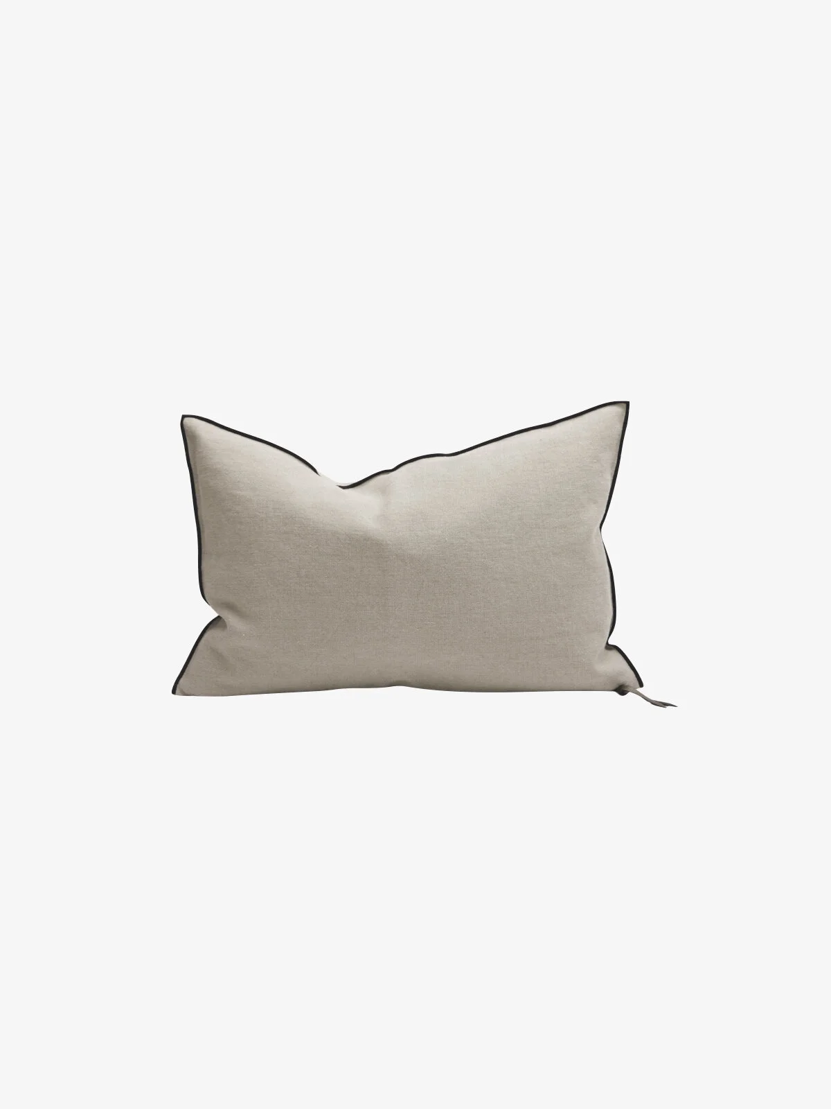 Stonewashed Linen Cushion Cover, Naturel