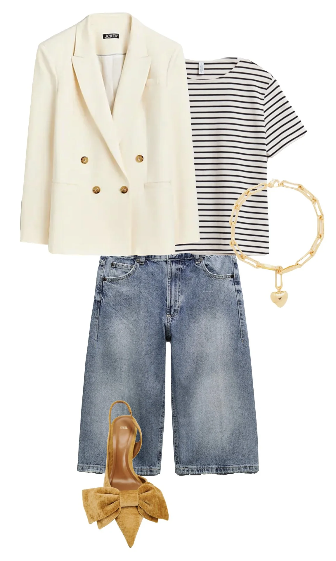 Zara TRF Low Rise Denim Bermuda Shorts.jpeg