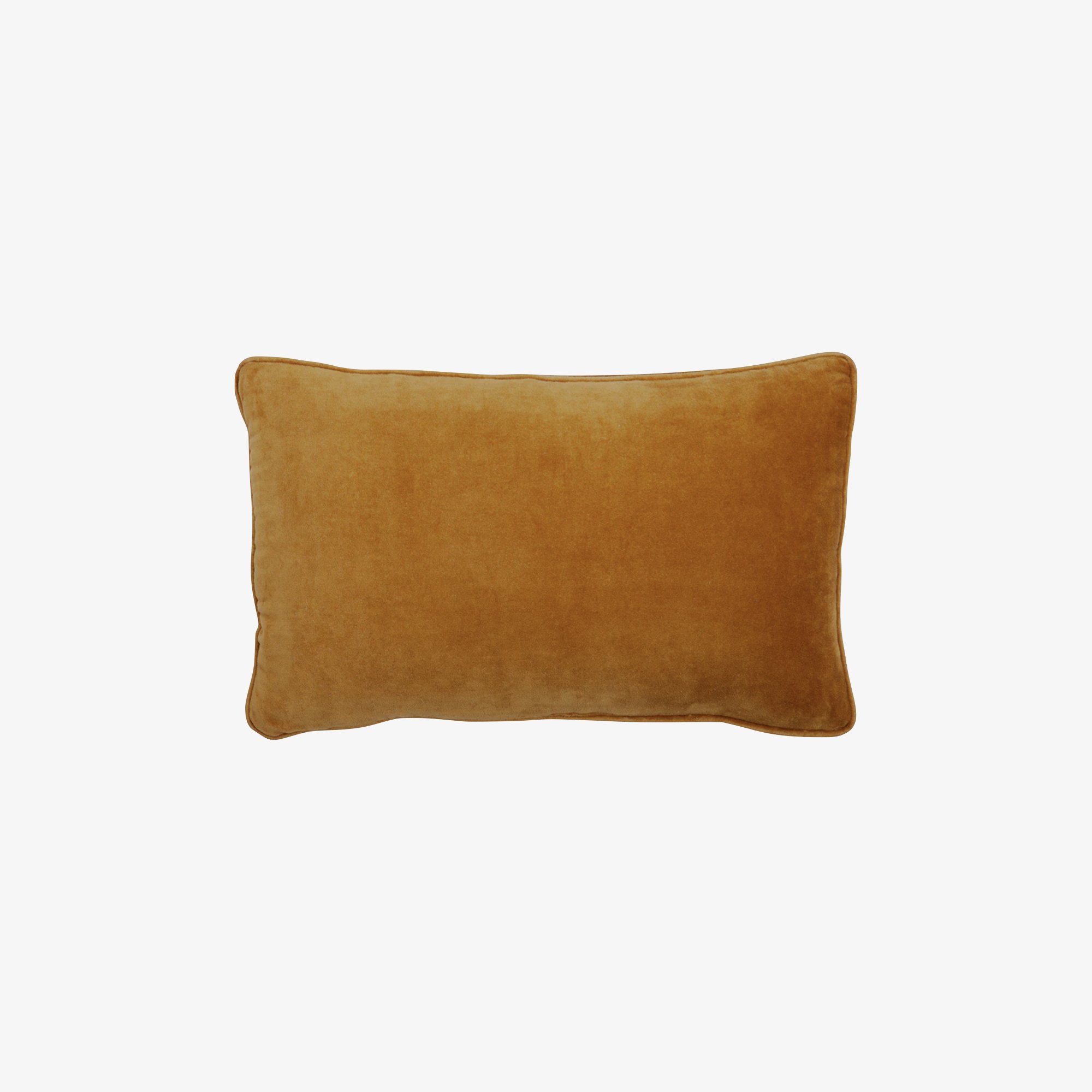 CASTLE Butterscotch Velvet Lumbar Cushion