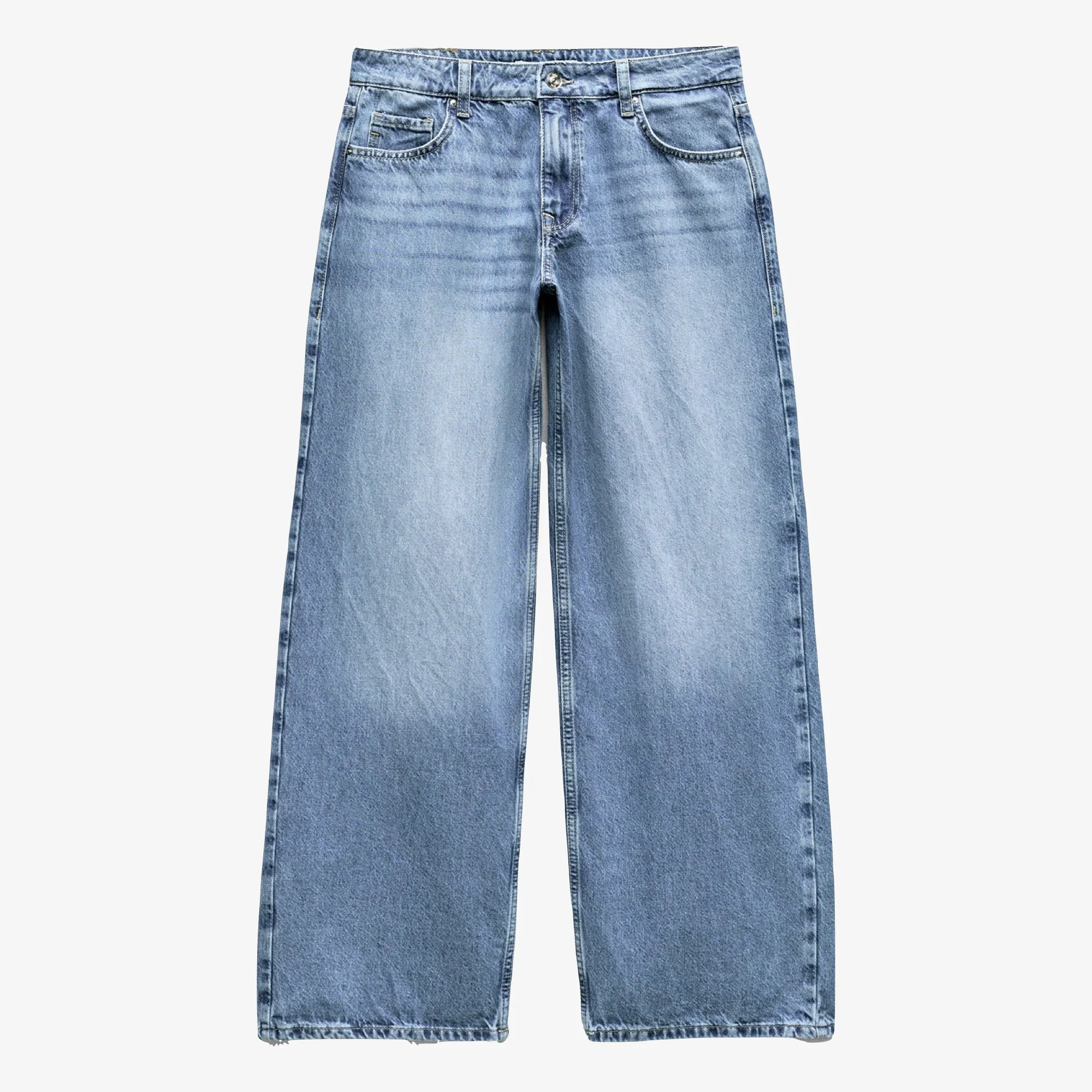 ZARA Z1975 Mid Rise Jeans