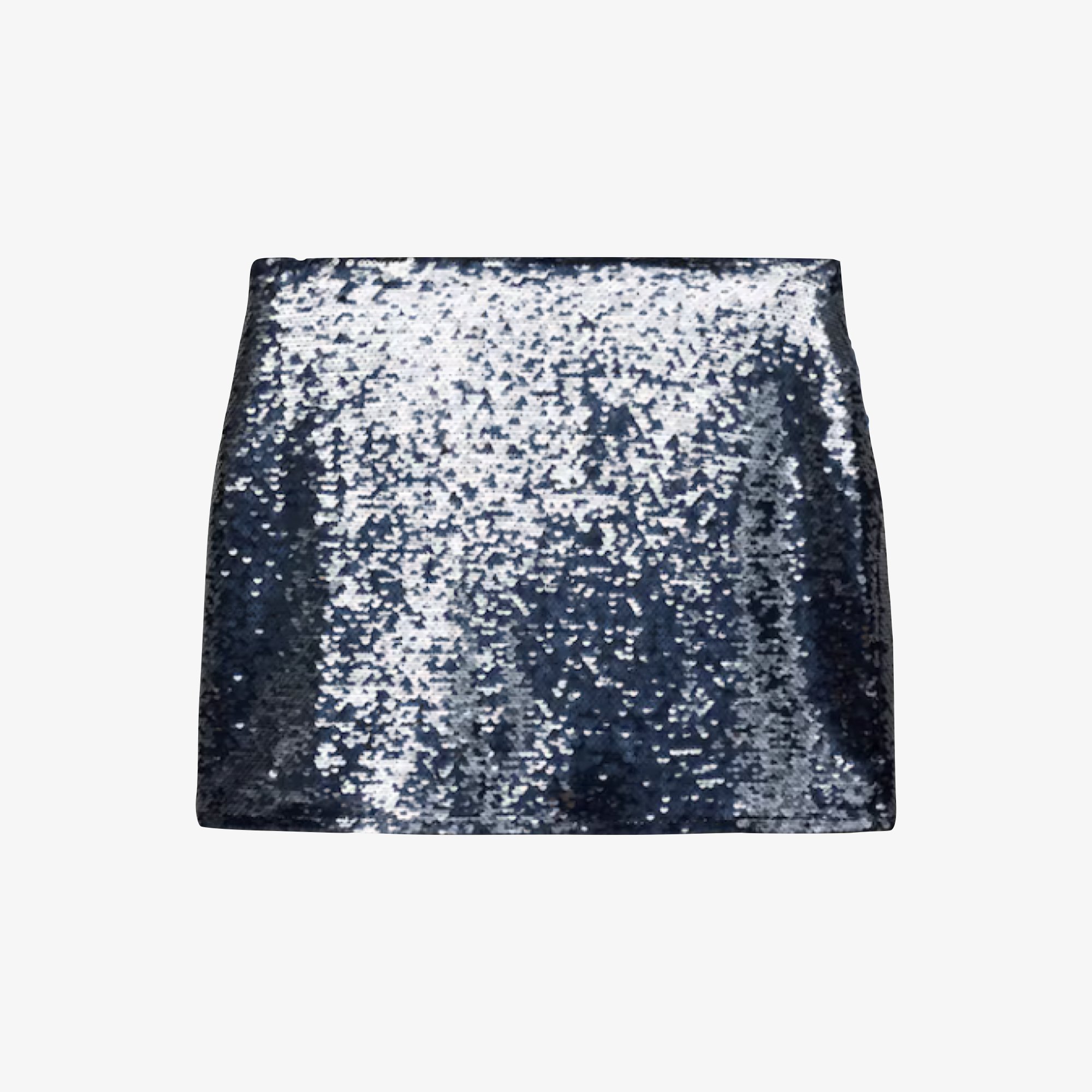 MANGO Sequin Miniskirt