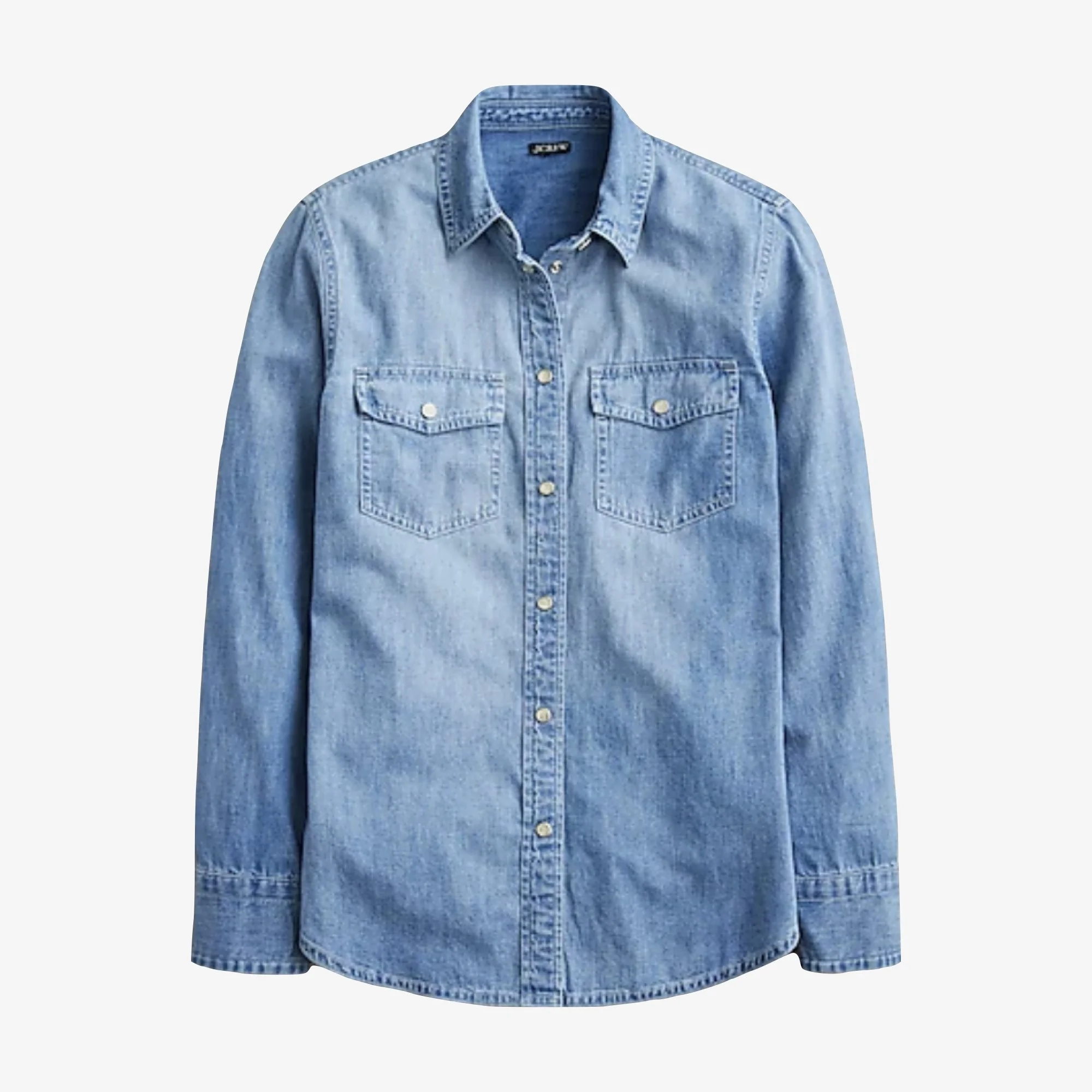 JCREW Petite Chambray Shirt