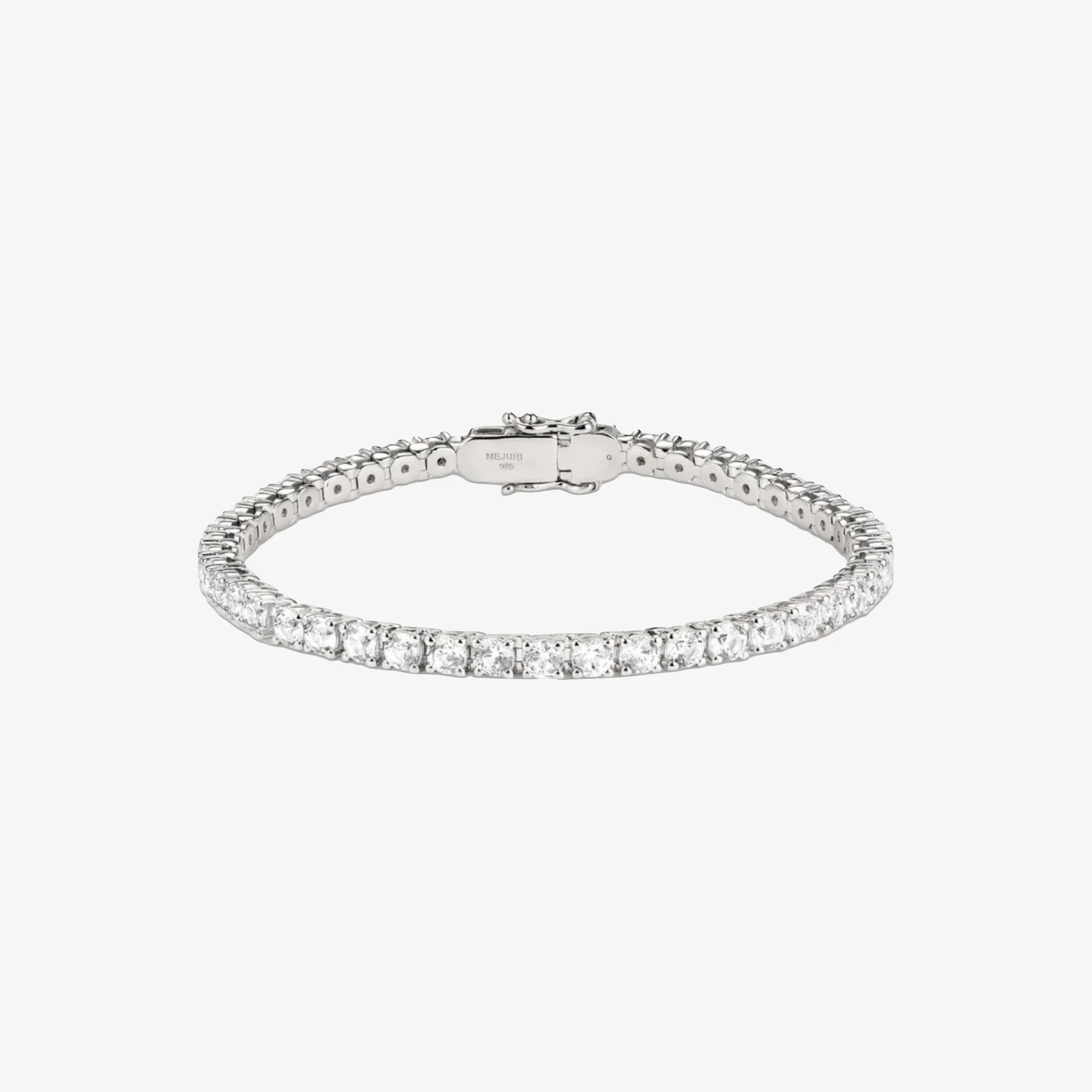 MEJURI Lab Grown Sapphire Tennis Bracelet