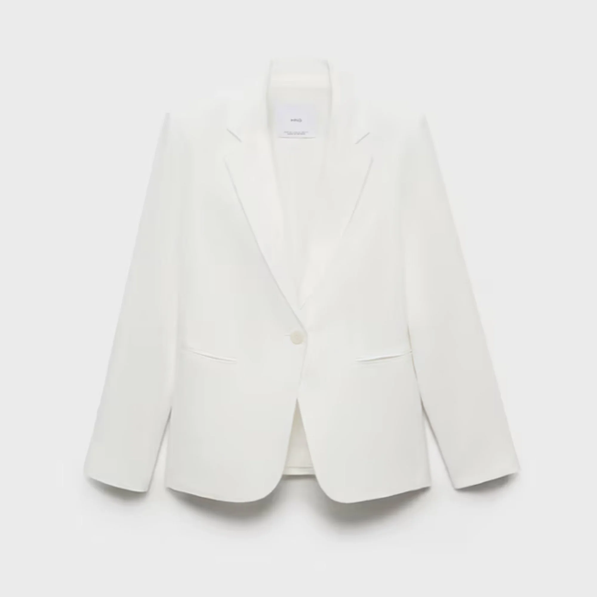 Mango Linen Suit Jacket