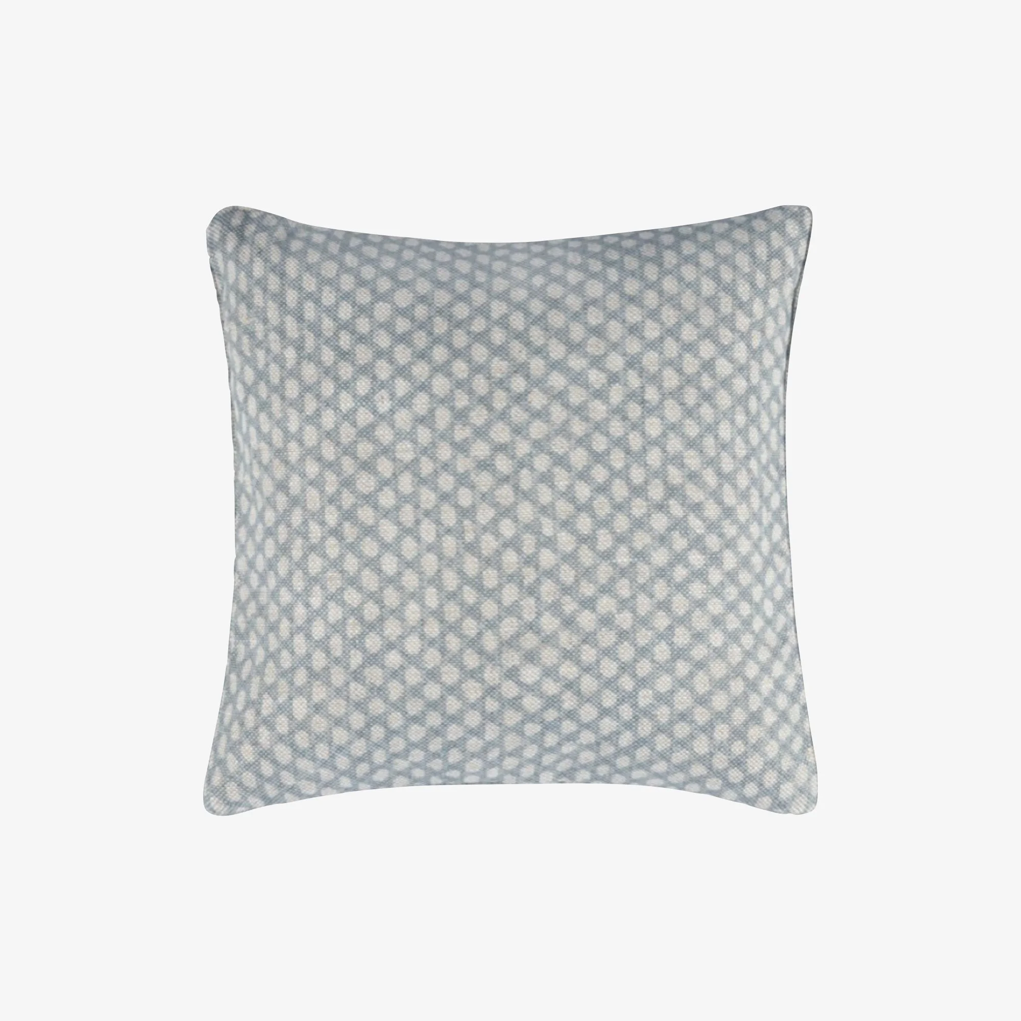Fermoie Cushion Light Blue Wicker