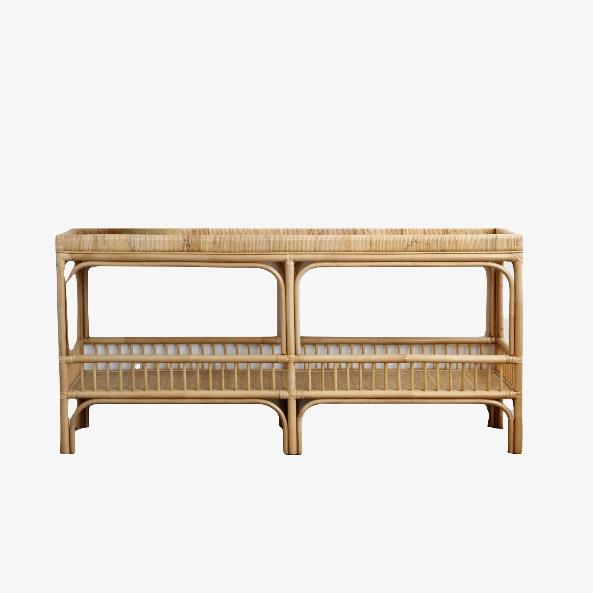 Island Living Palau Rattan Console