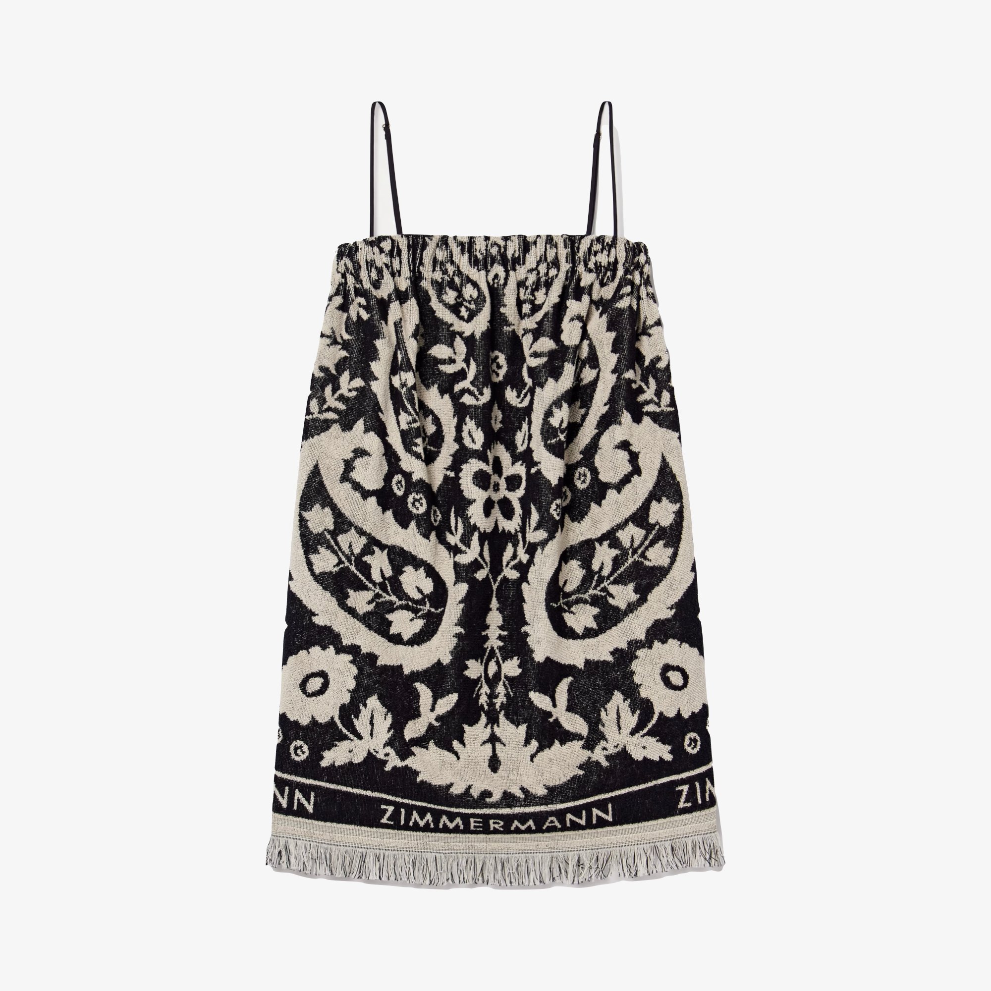 Zimmermann Rhiannon fringed mini dress