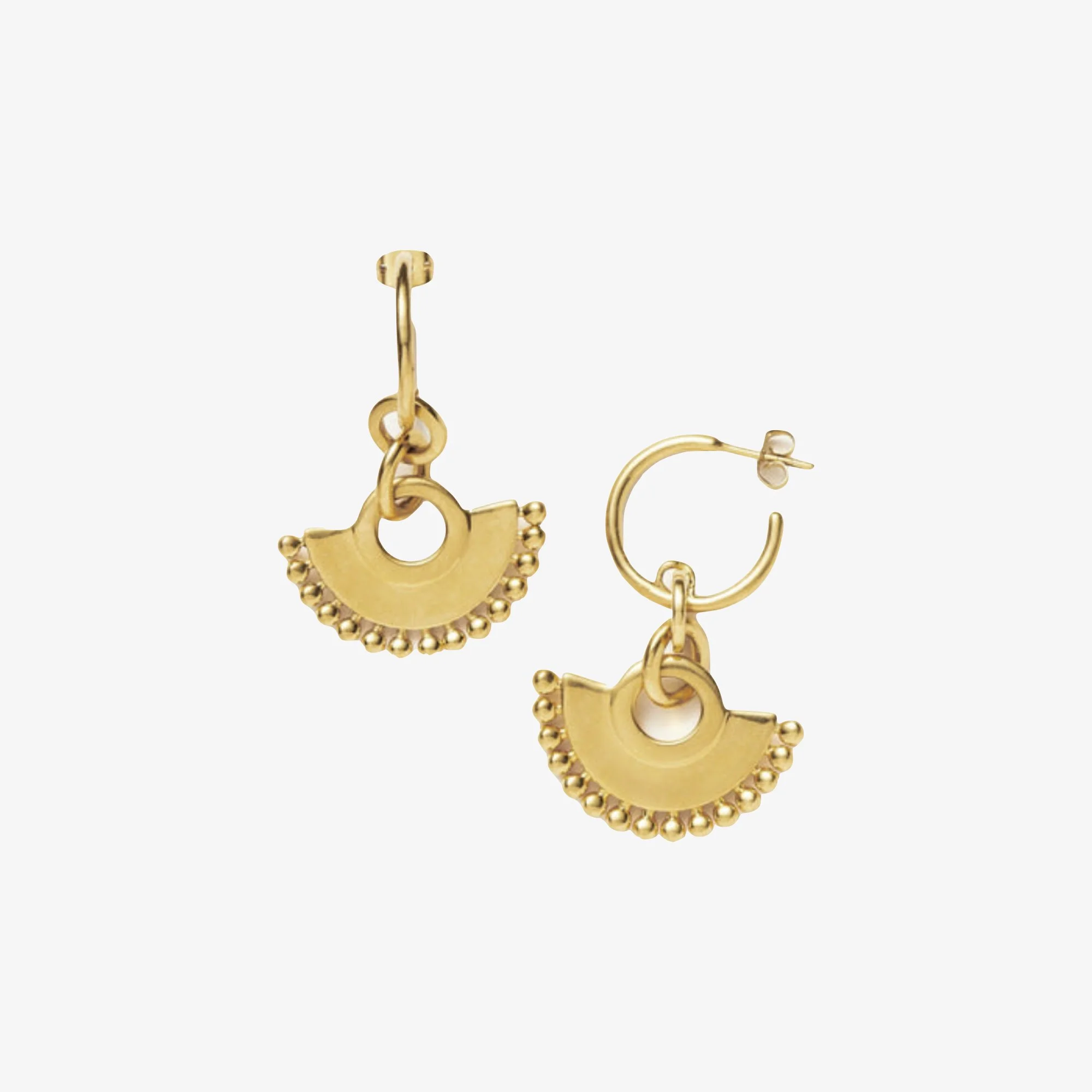 Missoma Zenyu Fan Hoop Earrings
