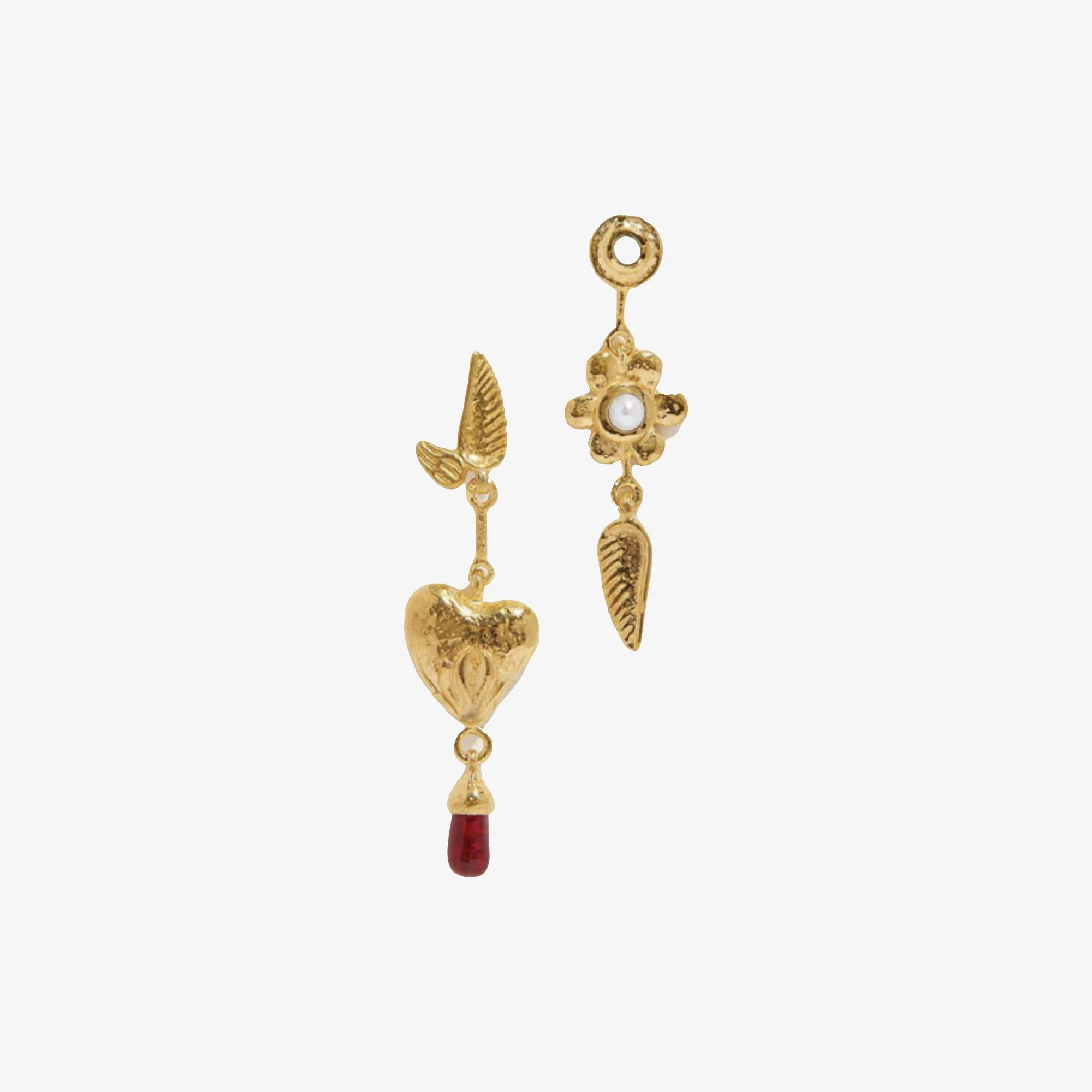 Pamela Love Valentine Drop Earrings