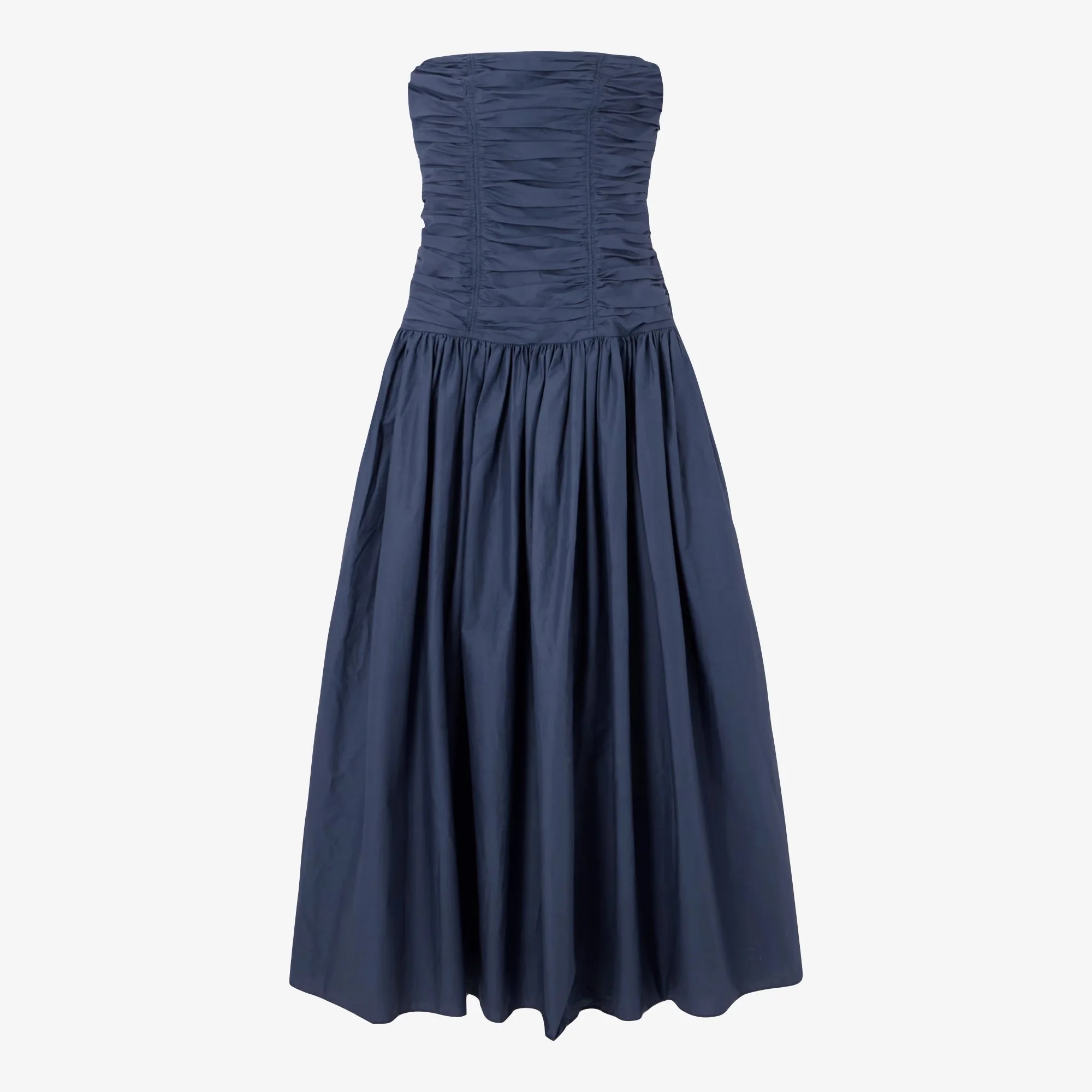 Matteau Strapless Cotton Poplin Dress