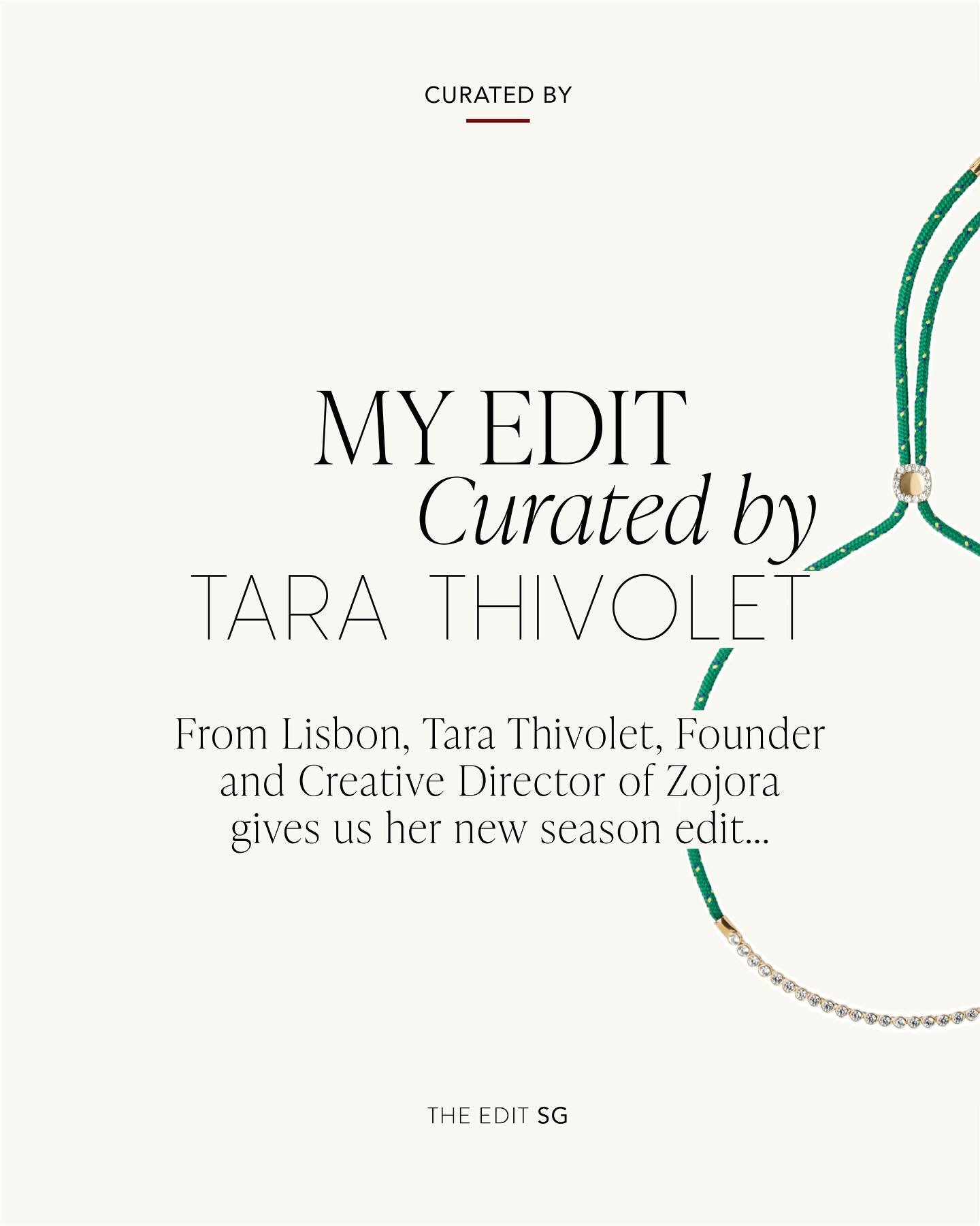 Gorgeous paracord jewellery, leather loafers, Portuguese ceramics and a trip to Paris - this is Tara Thivolet&rsquo;s edit fresh from Europe. 

To see the full edit, head to the link in bio. 

x