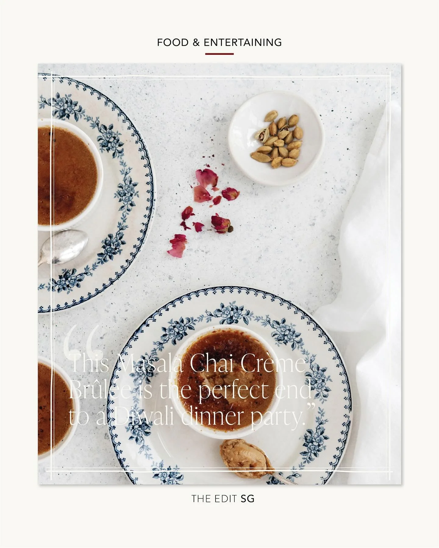 In celebration of Diwali (which is only a few days away), I asked Tara from @choperella if she would create a Diwali menu that would be perfect for entertaining. She came up with some great recipes&hellip;

Papdi Chaat to start - think an easy to ass