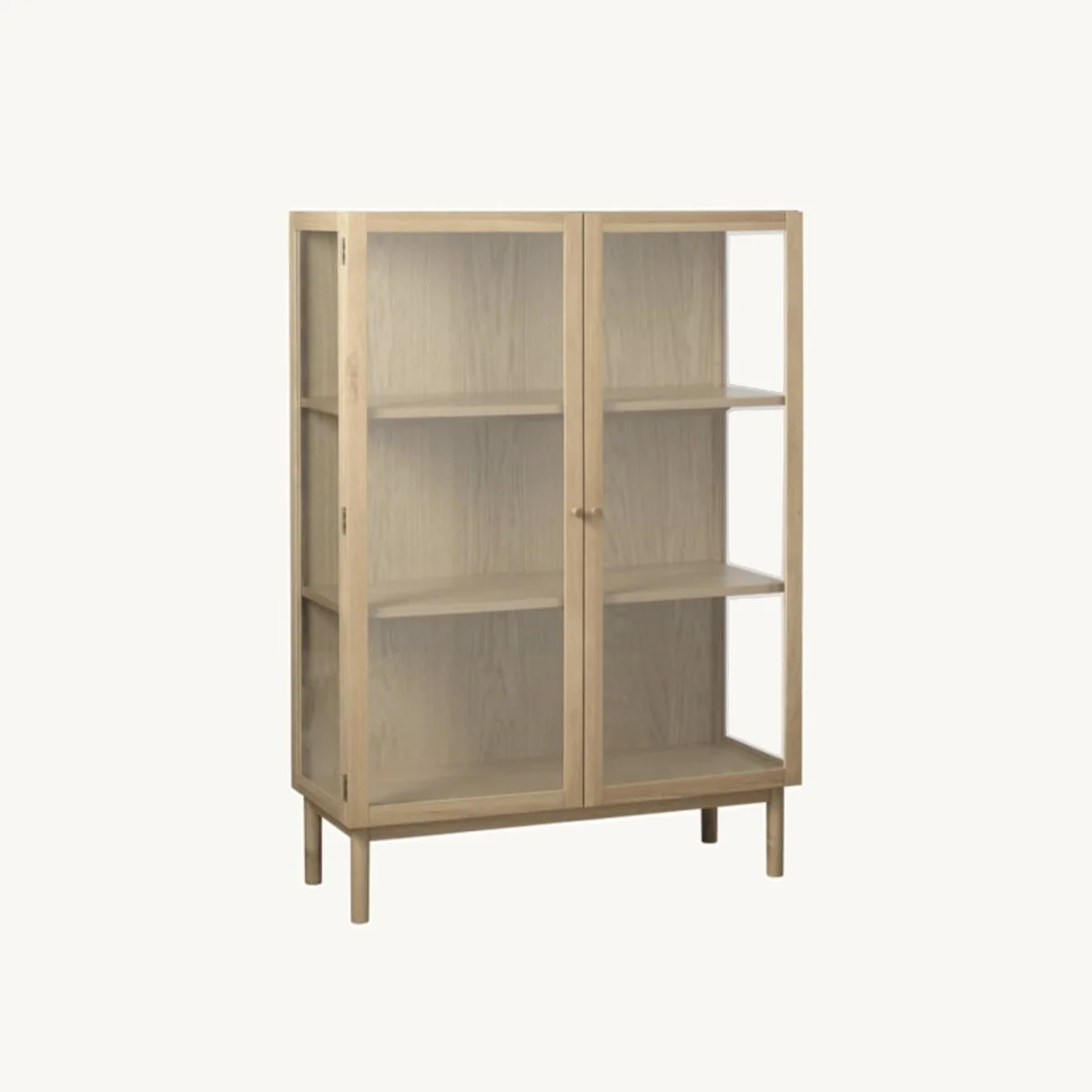 La Redoute Drawer Glass Cabinet