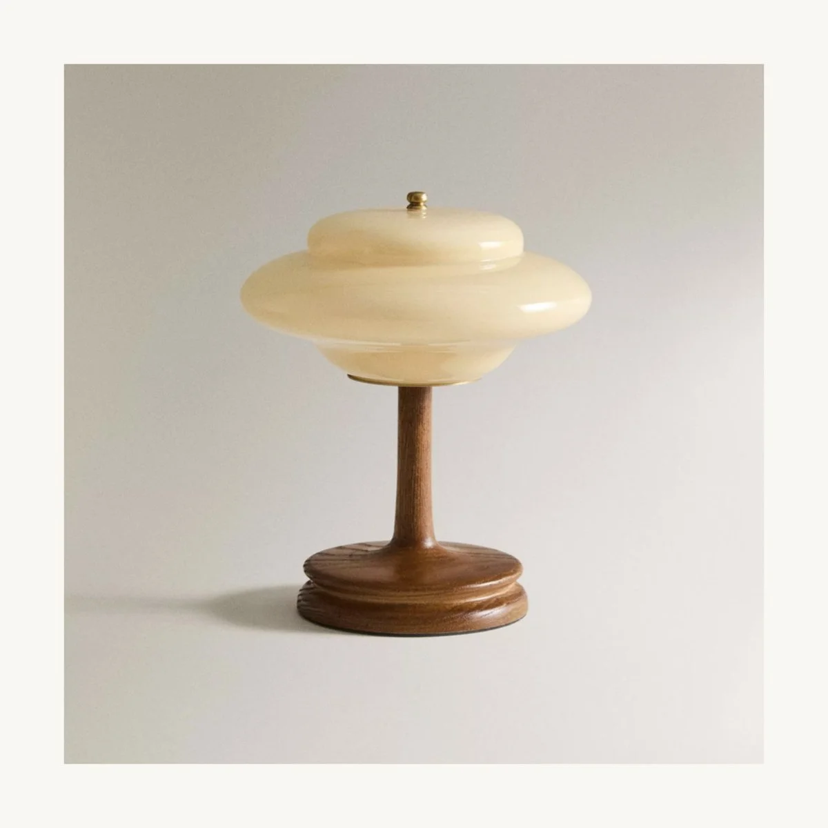 Zara Home Rechargeable Glass Lamp