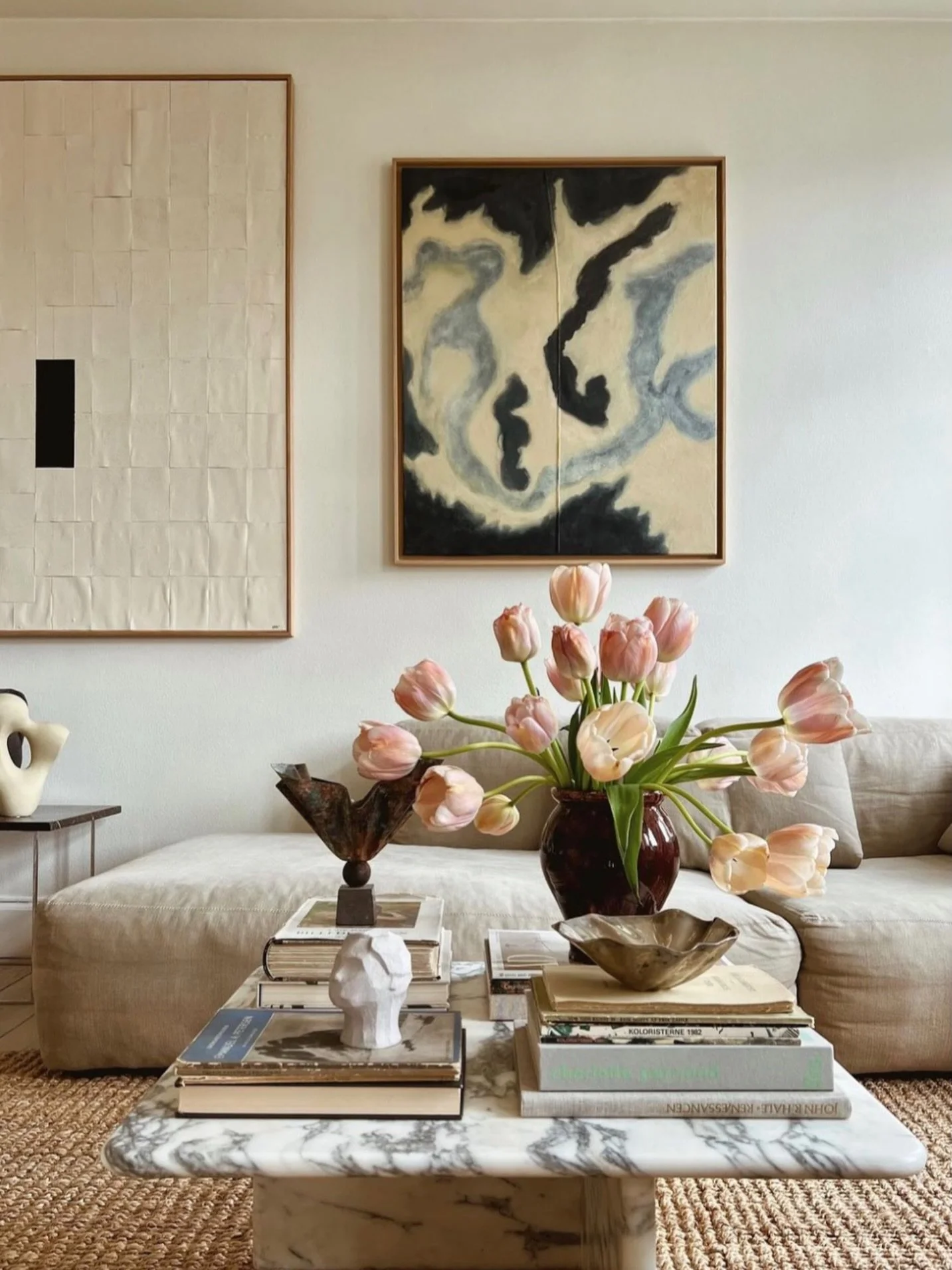 There is something so beautiful about letting flowers have some personality. To not force them to behave and conform. Don&rsquo;t you think? 

I sometimes wonder if this is part of what makes some homes feel lovely and welcoming - a bit of unruly-nes