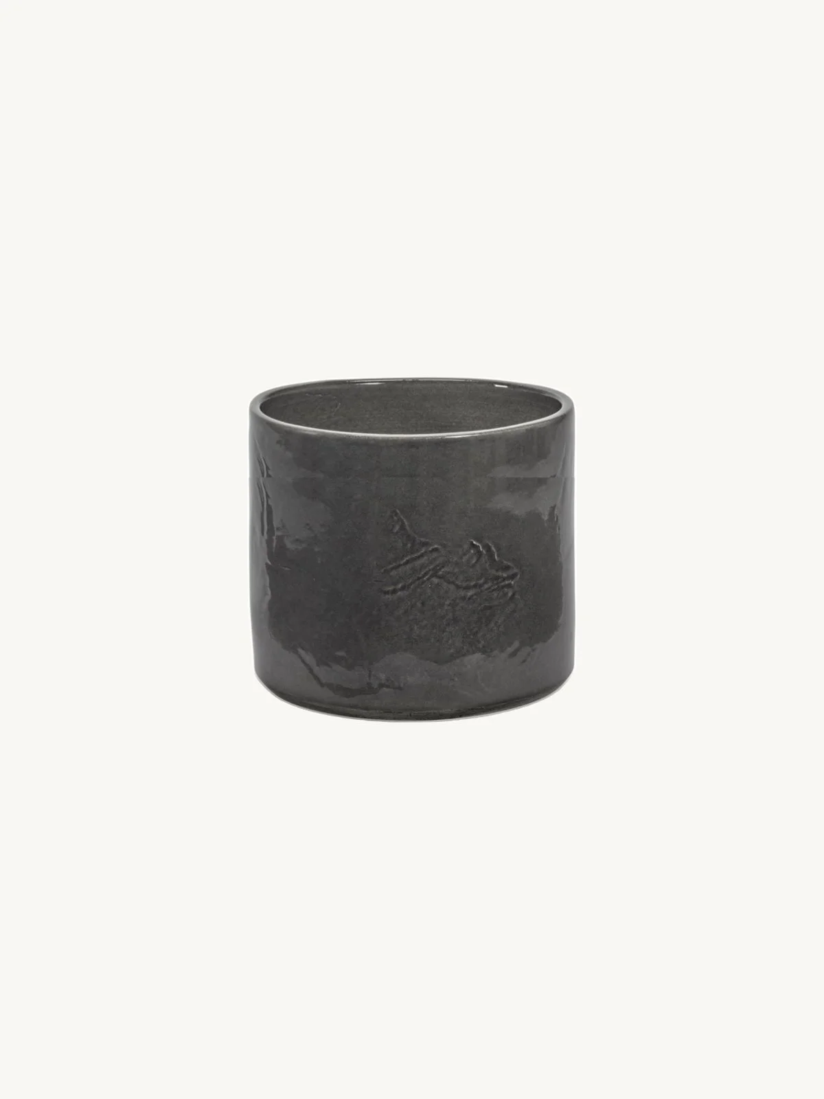 Medium Anthracite Planter Pot