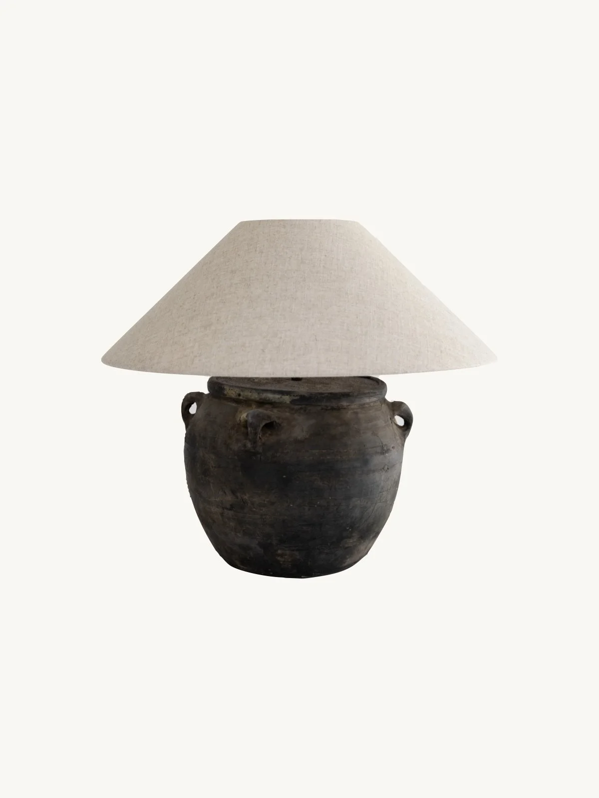 Small Antique Chinese Lamp with Ears