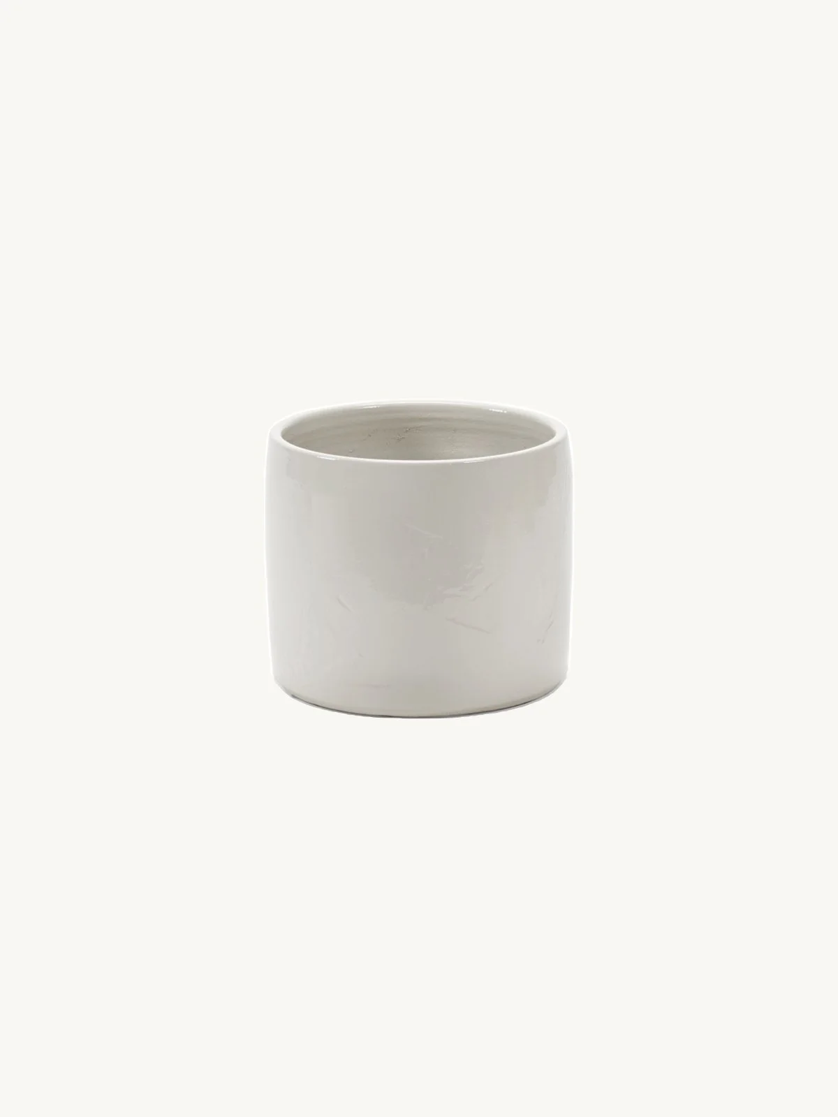 Small White Planter Pot
