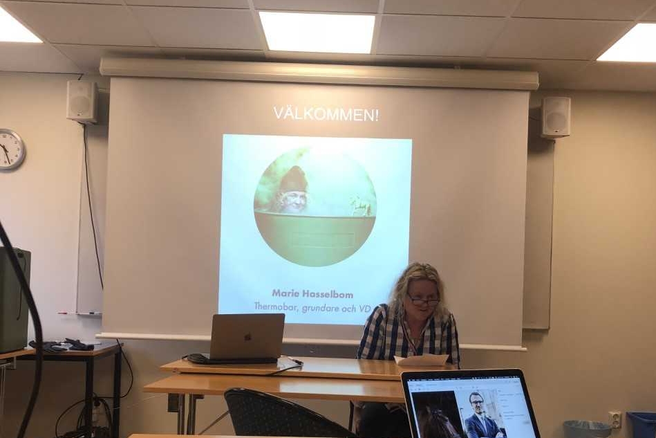 Marie berättar om sin resa med Thermobar