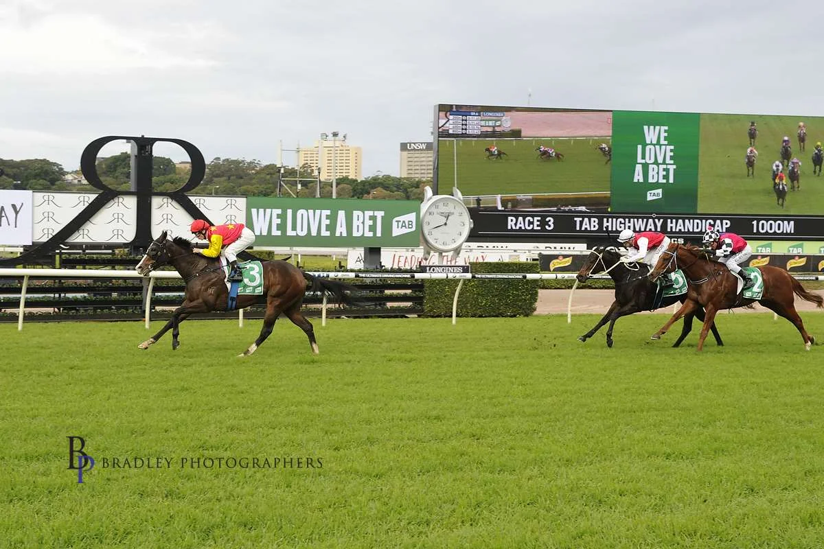 Image Courtesy of Bradley Photos. Clipper wins one of her two TAB Highway Events.
