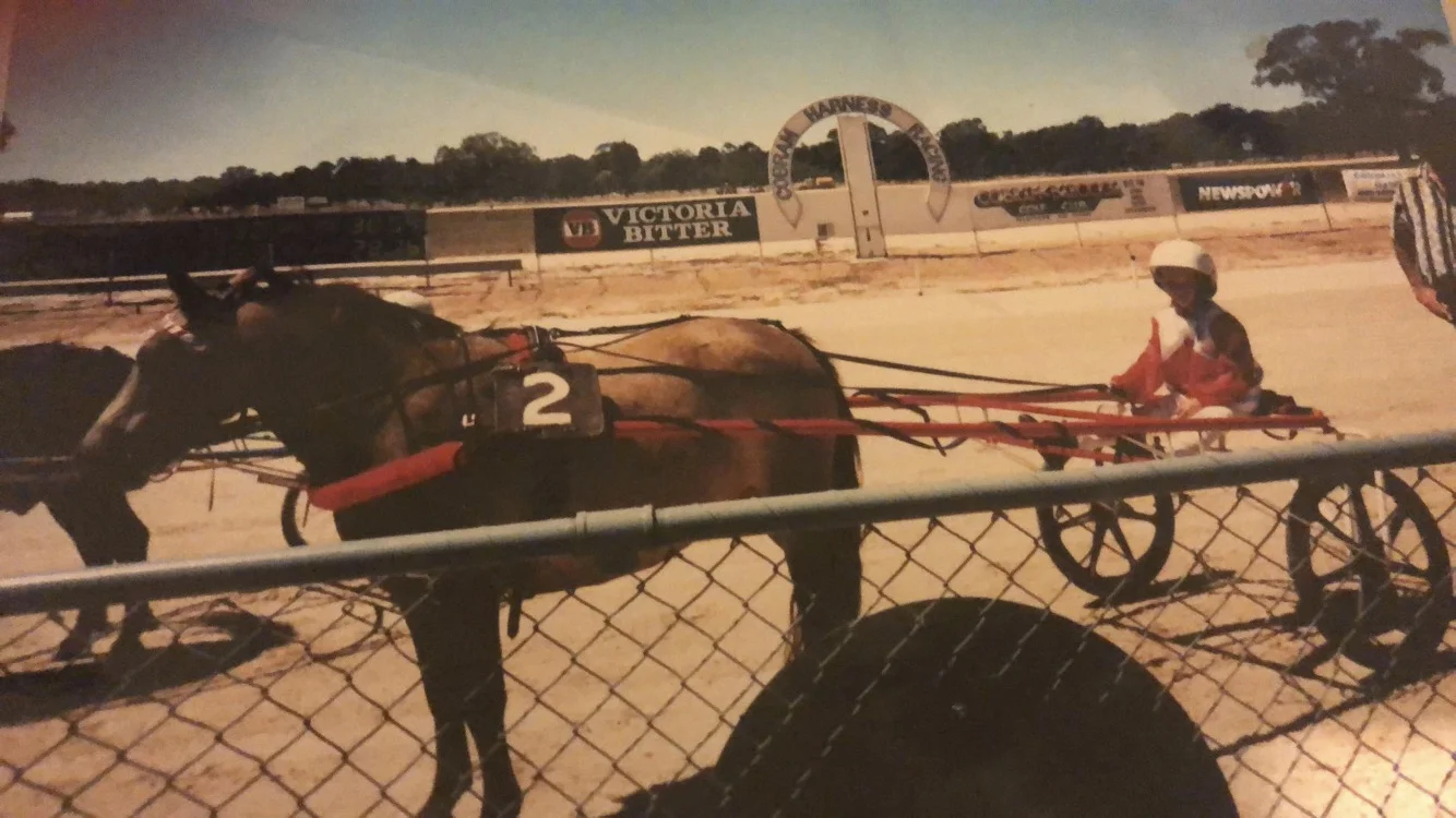 Rebecca with her super pony Princess - still alive at 35