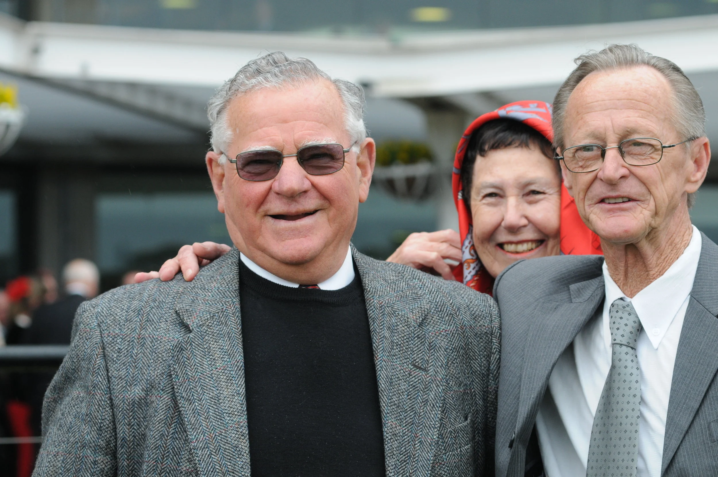 Image courtesy Steve Hart Photograhics - Bill Prain and Fred Peisah - great partners in racing and in life.