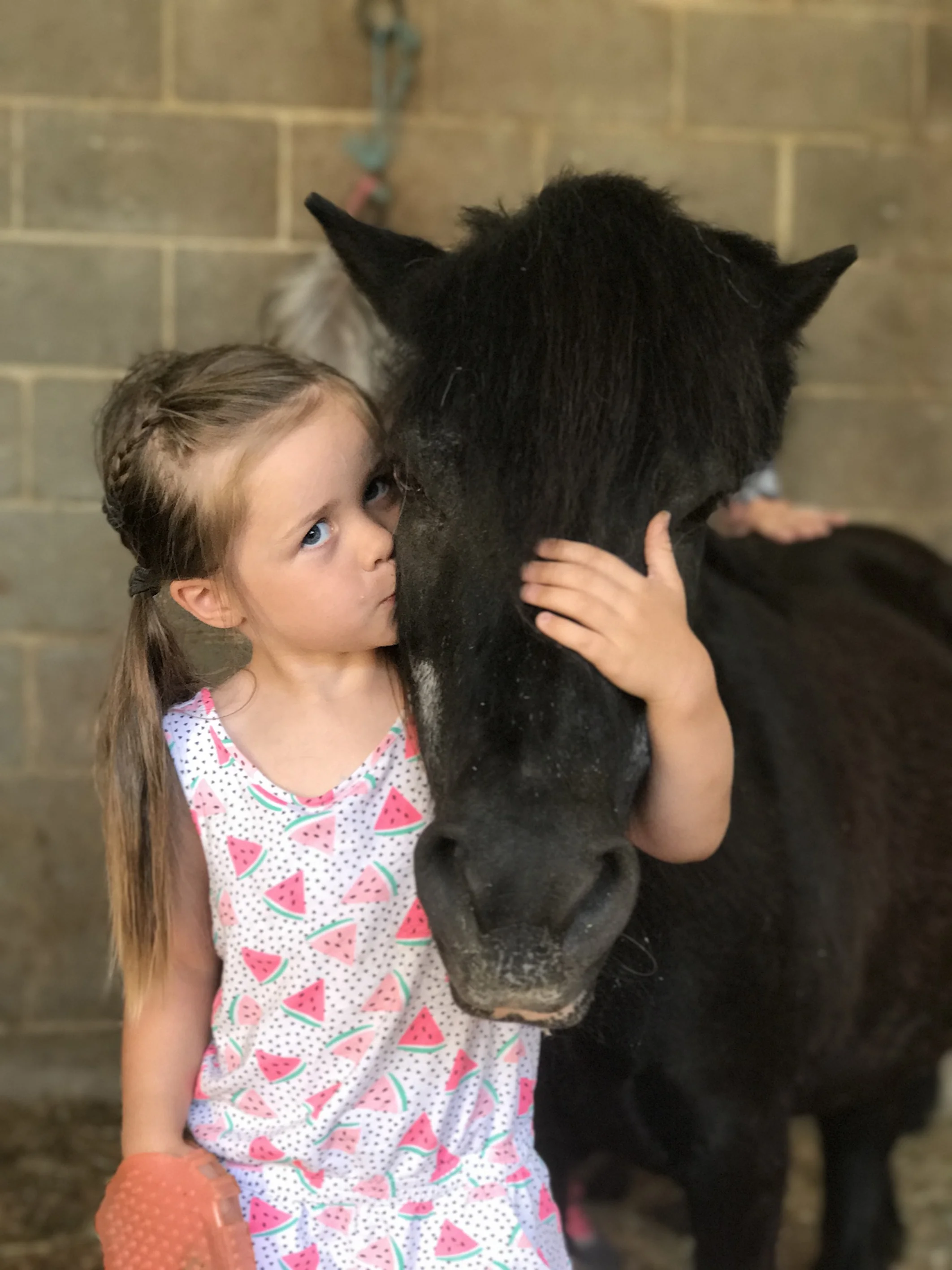 MacKenzie with Gus.