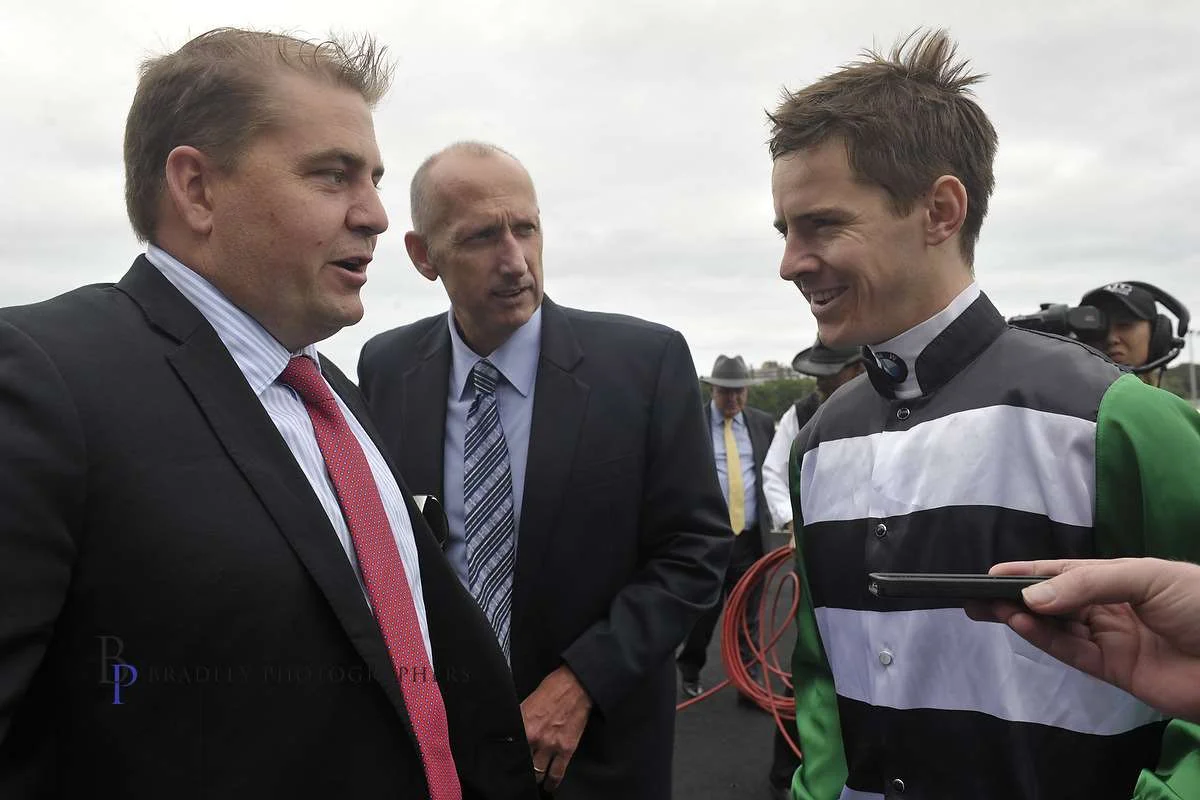 Image courtesy Bradley Photos - David with Jason Collett.