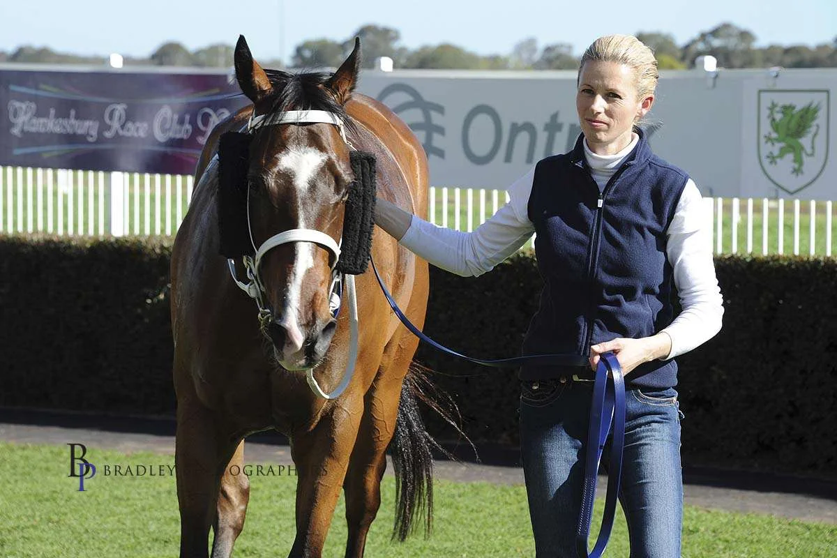 Image courtesy Bradley Photos - Donna is totally devoted to her role as a horse trainer.