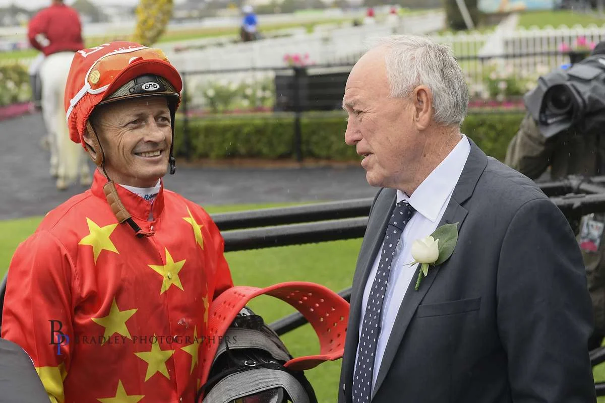 Image courtesy Bradley Photographers - Damian Browne was a great communicator with owners and trainers.