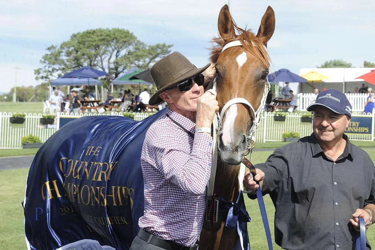 Image courtesy Bradley Photographers - Danny’s love of horses is ever present.