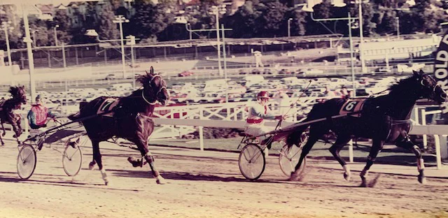 KIM WAUGH (MOORE) AT HAROLD PARK 1984 — JOHN TAPP RACING