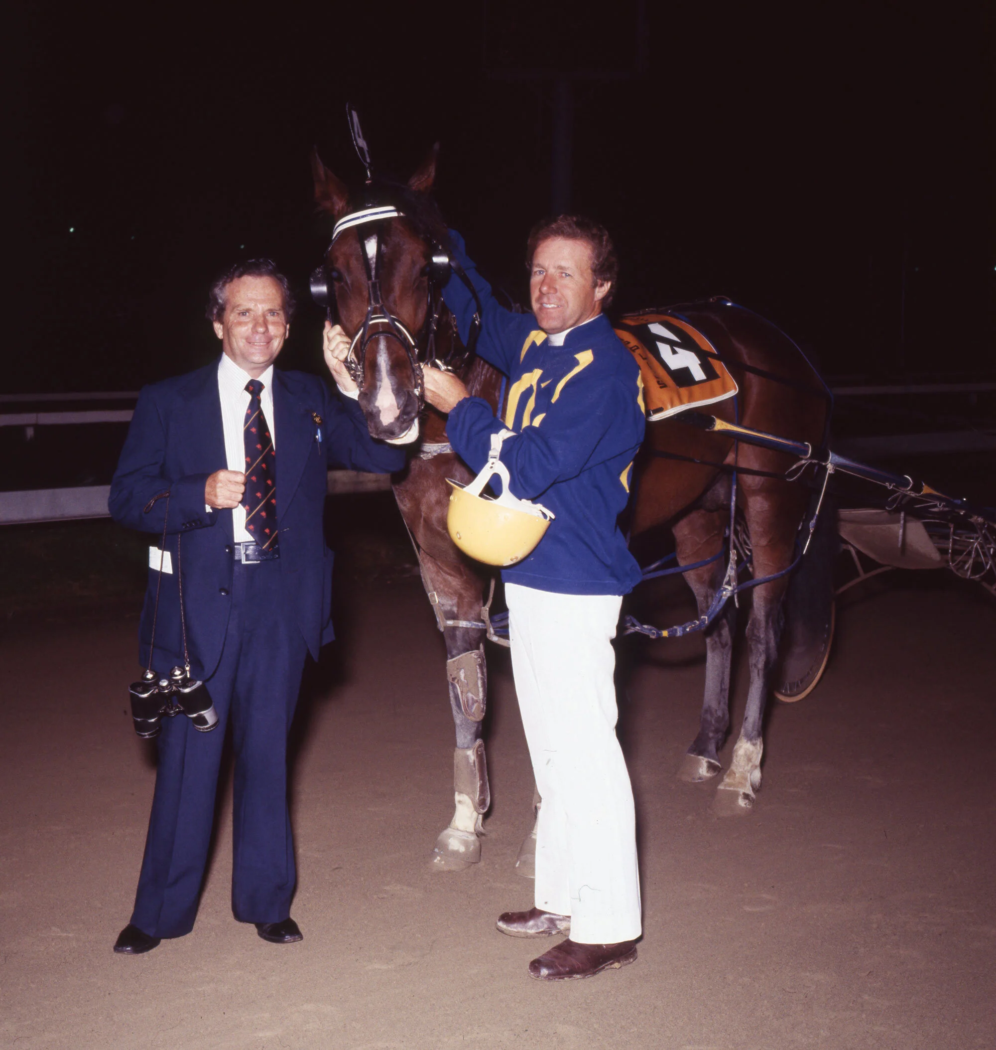 BILL ELLIS OAM HAS WORN MANY HATS DURING HIS JOURNEY IN HARNESS RACING ...