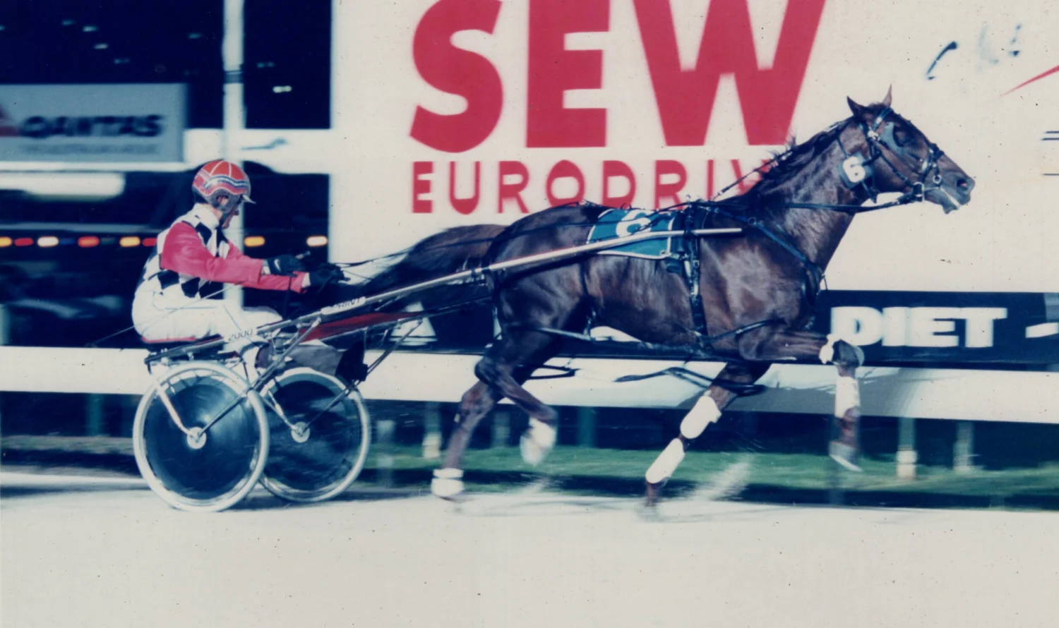 Gavin Lang in one of his 15 wins on Denver Gift.