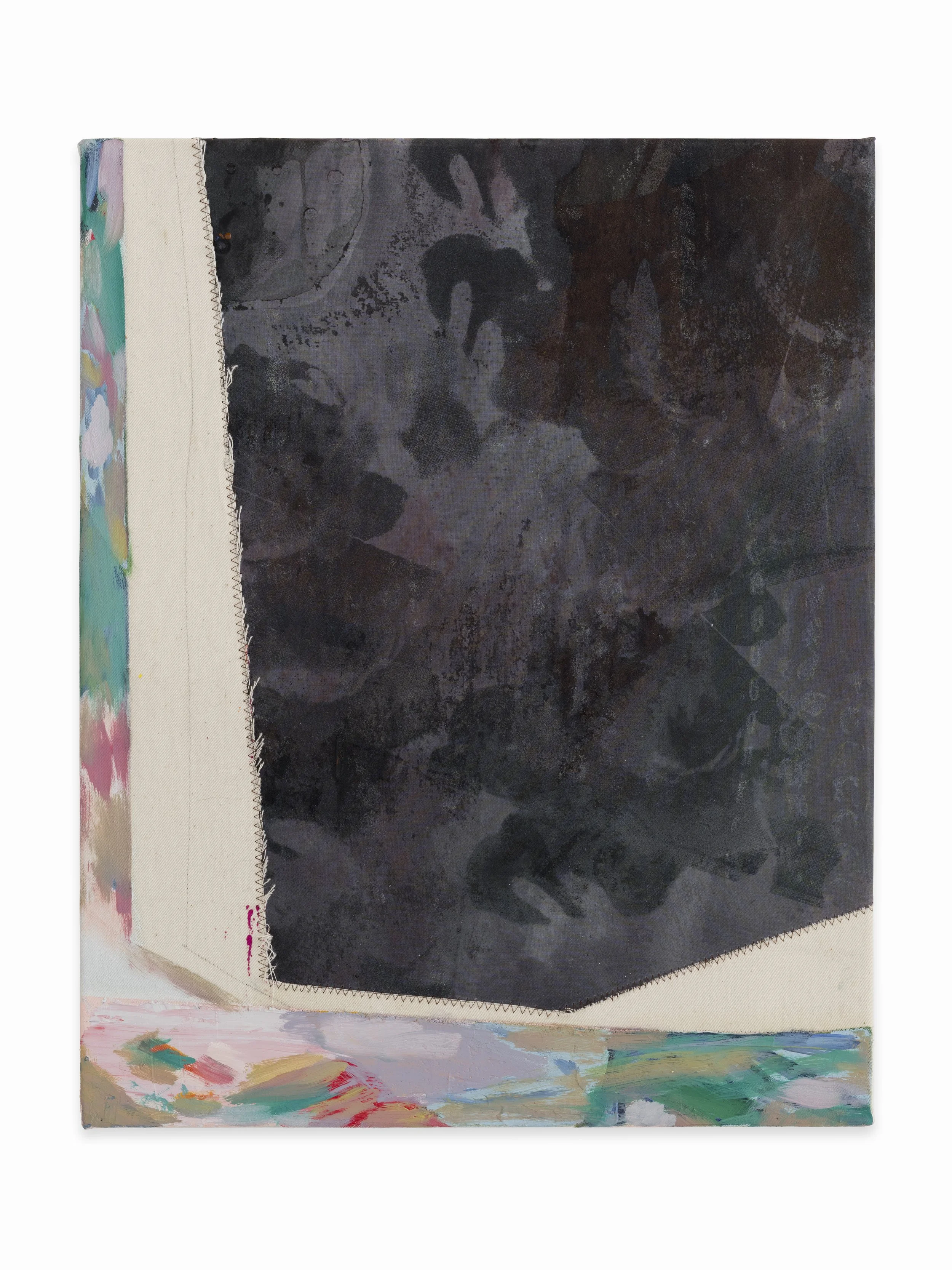 Behind Closed Doors  2025
mixed media
50 x 40 cm