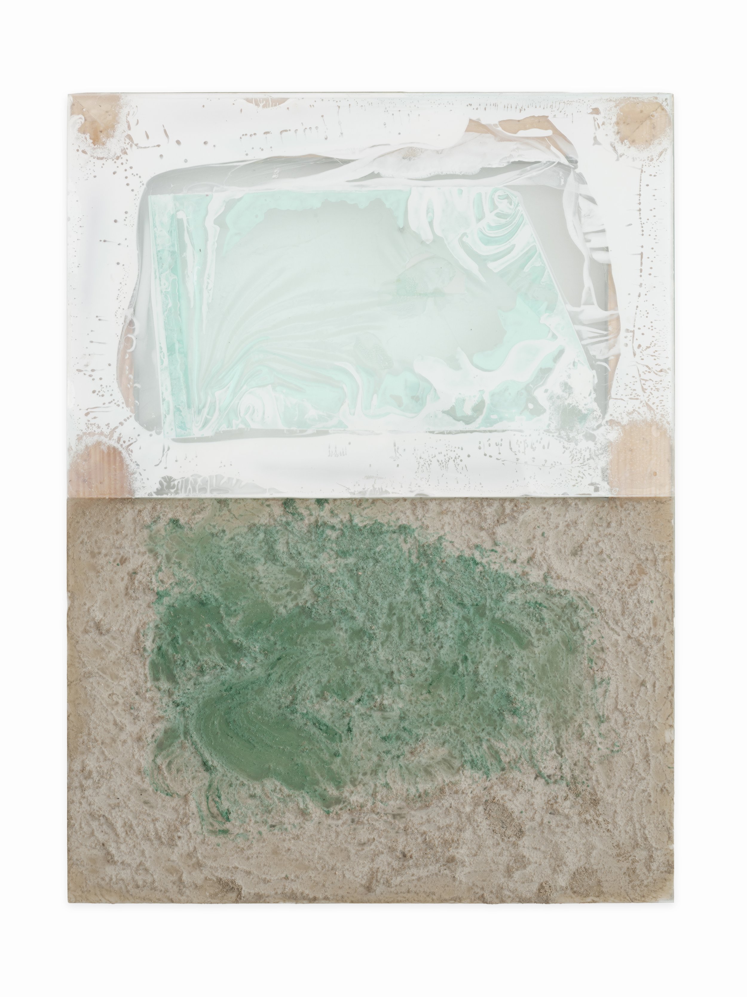 Who Owns the Land Next to the Sea? (2025)
40 x 30 cm
plexiglass, acrylic and oil paint, mixed media, MDF, paper