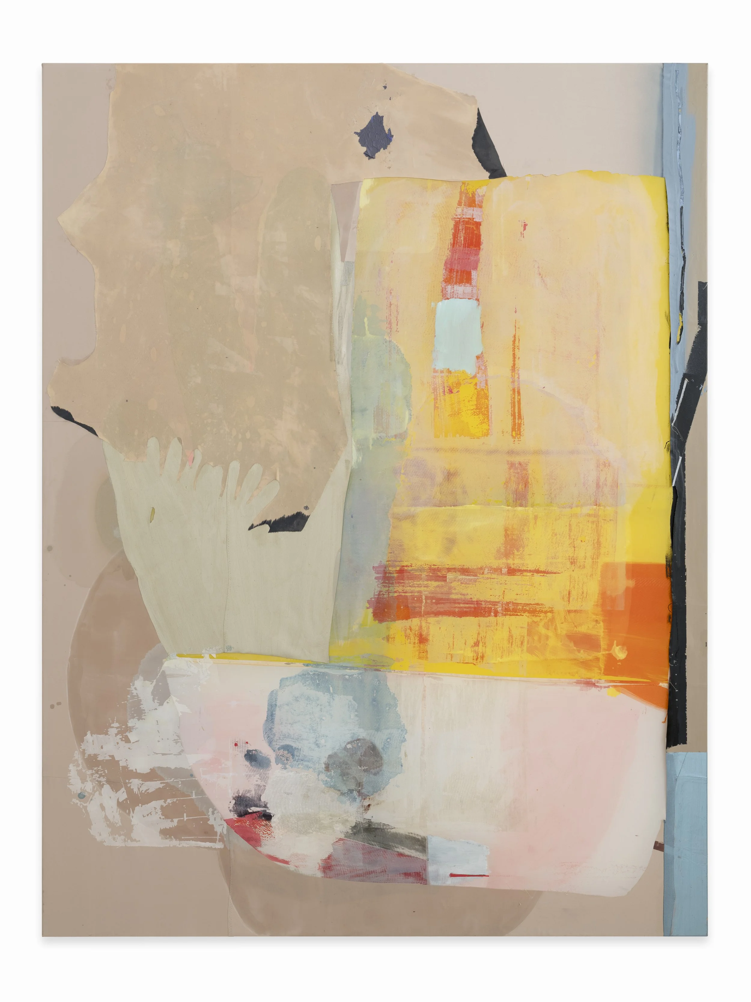 In the Heart of the Matter (2025)
180 x 150 cm
mixed media on synthetic fabric