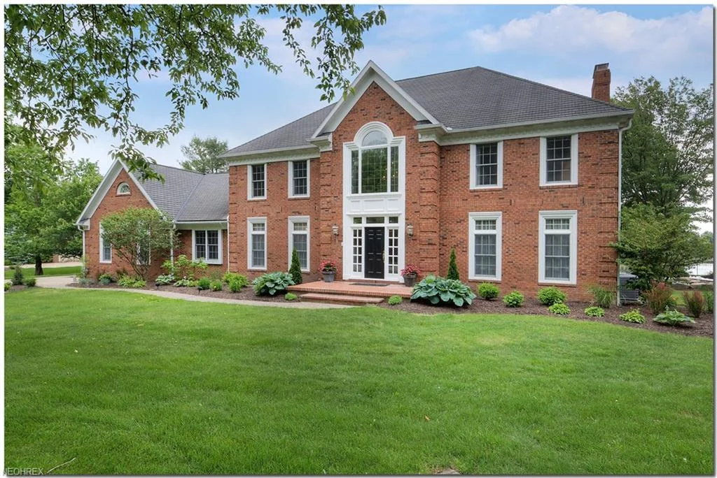 All Brick Classic Colonial Hudson Home