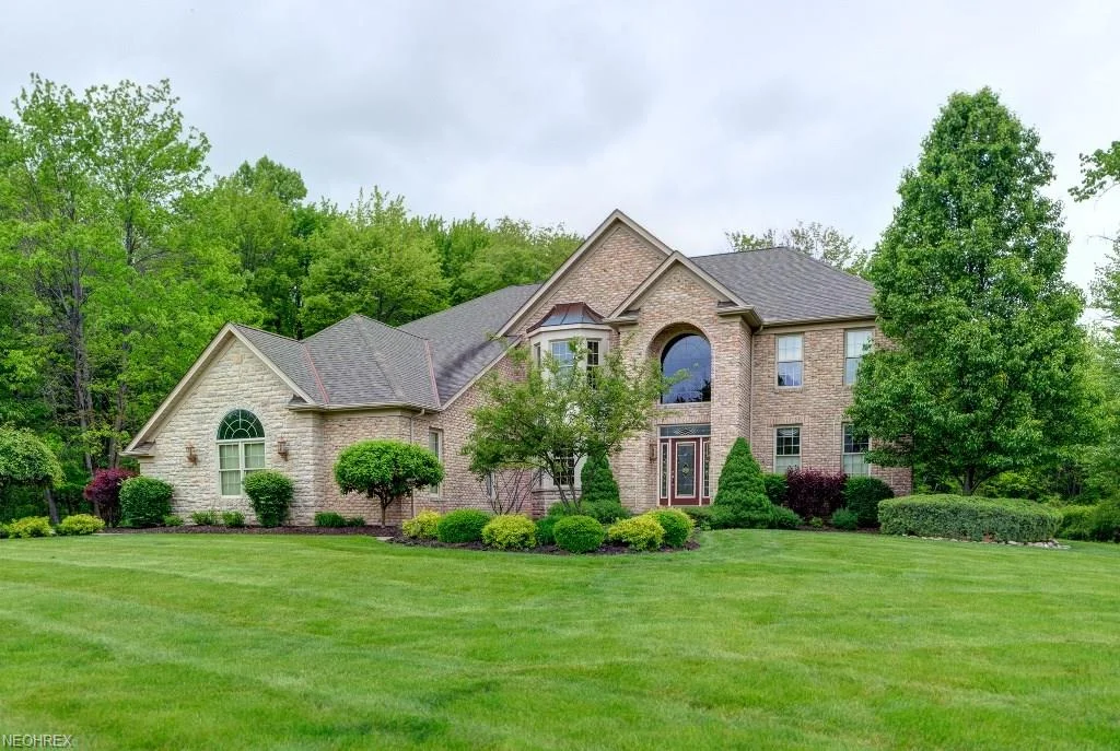 Gorgeous Stone &amp; Brick Colonial on Hidden Hollow