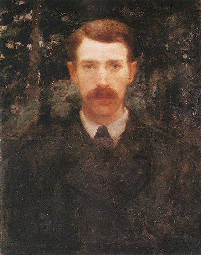 Károly Ferenczy, Self Portrait