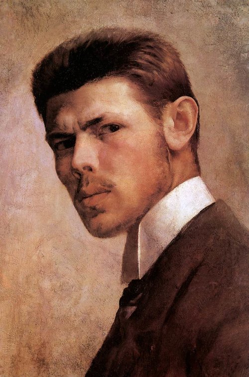 János Vaszary, Self Portrait