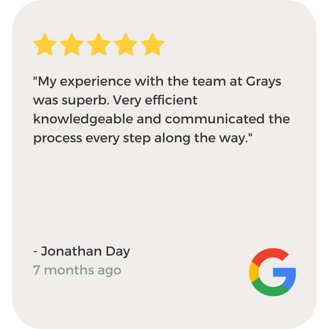 Gray's Google Reviews 2