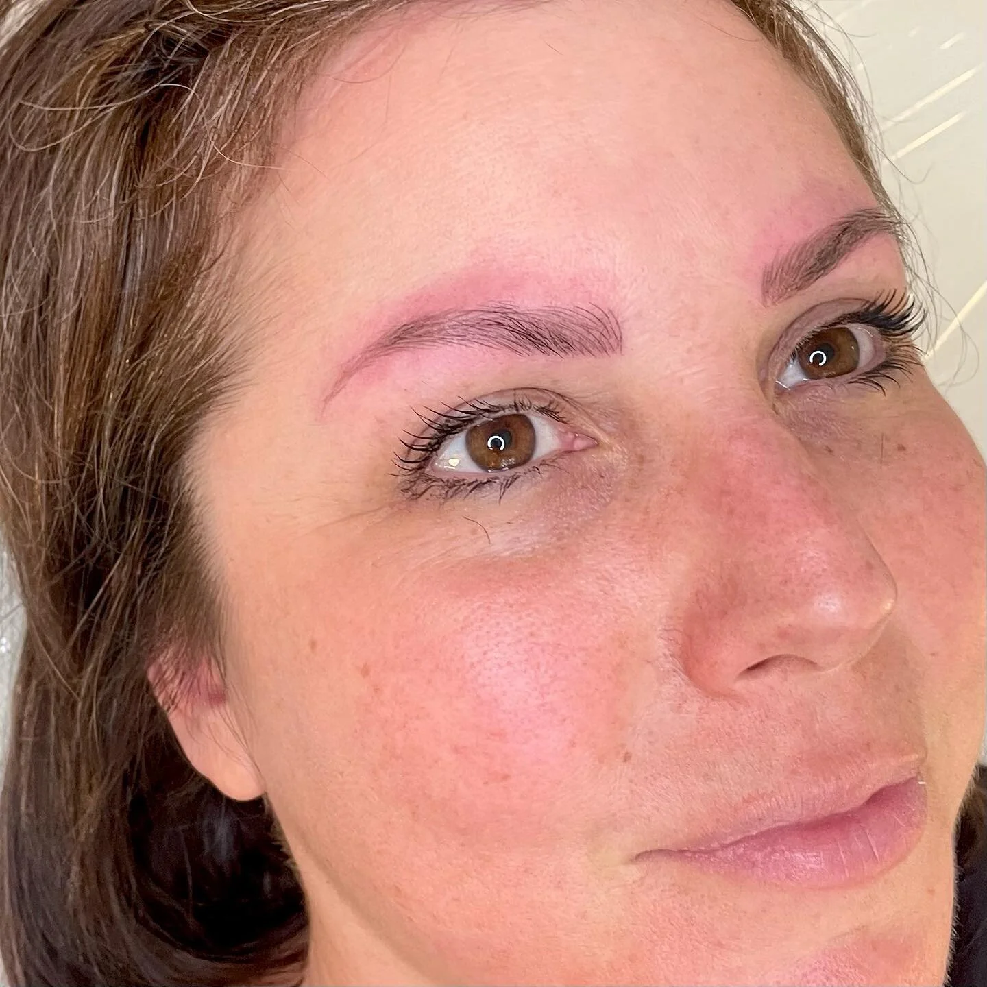 // Microblading: Rhia //

Restoring over plucked brows from the 90&rsquo;s is super satisfying! In areas where Rhia had minimal brow growth we were able to fill in and balance her brows with microbladed hair strokes. The end result is always as natur