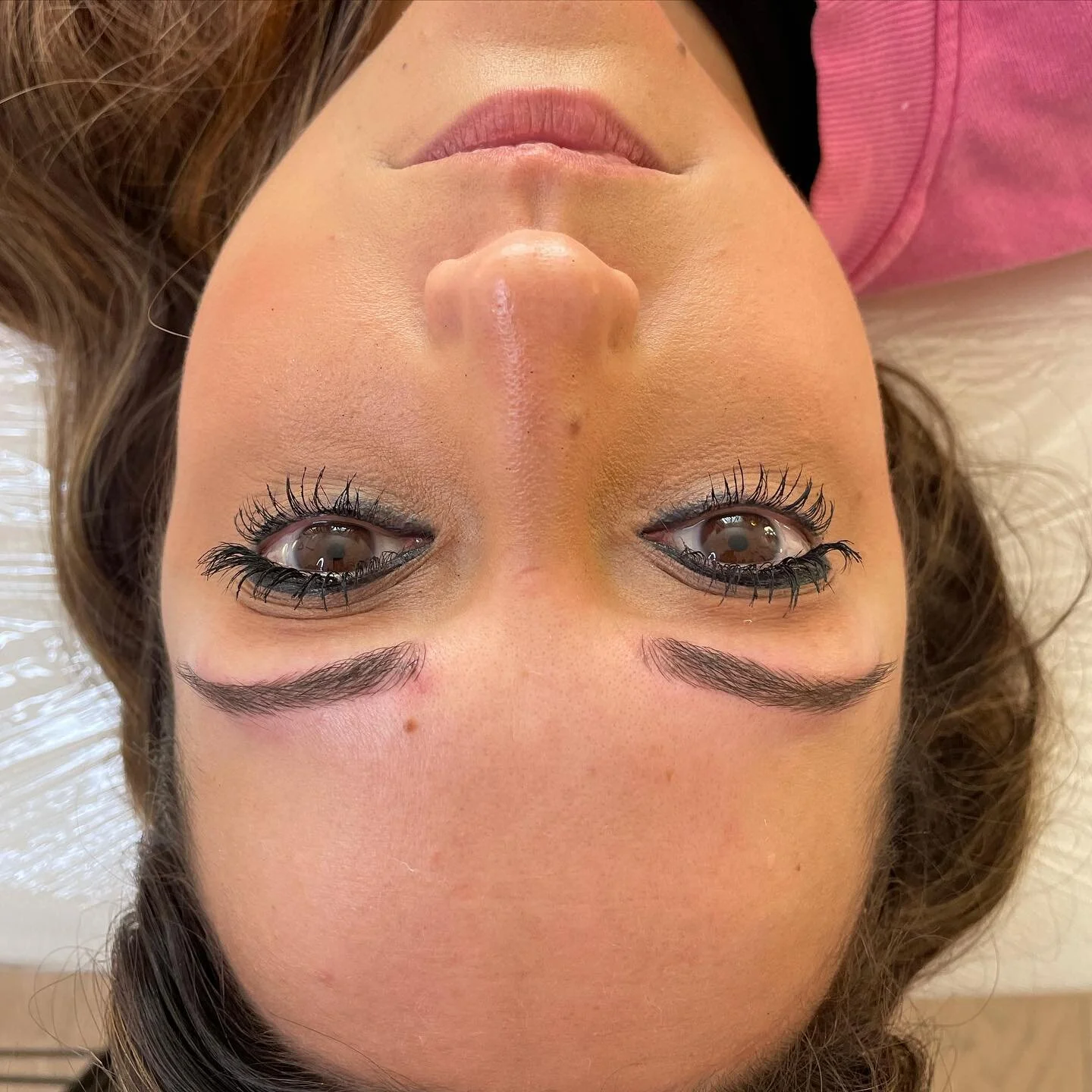 // Microblading: Natalie //

Lovely to see Natalie back for her &lsquo;Annual Colour Boost&rsquo; to refresh the colour in her brows. This is my view as I admire Natalie&rsquo;s boosted brows at the end of the microblading treatment. How can I not lo