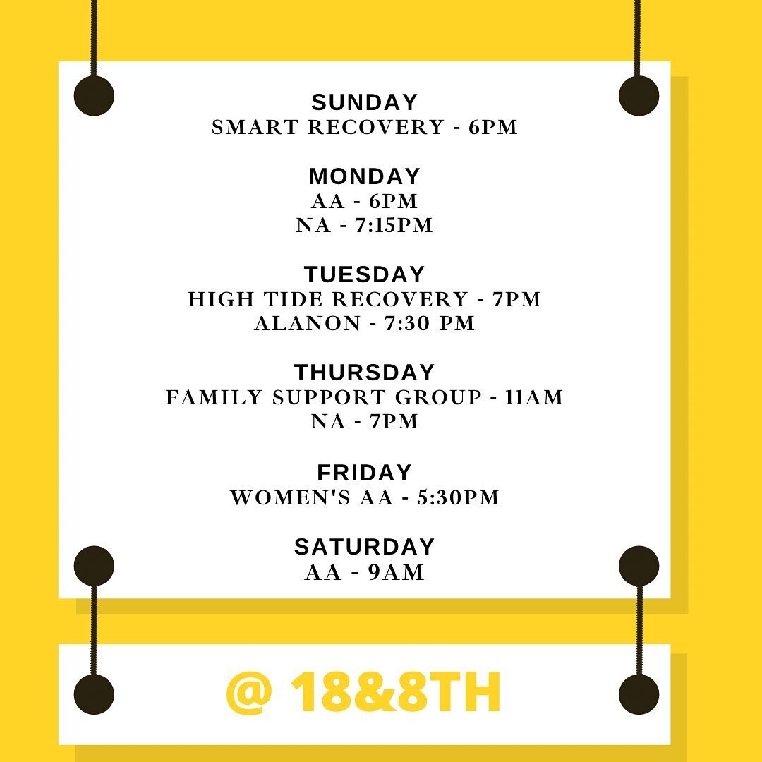 We are so proud of our recovery groups and the hard work they&rsquo;re putting in each day! 

If you could use the support and encouragement that one of these groups could offer, please don&rsquo;t hesitate to reach out! The groups are open for new a