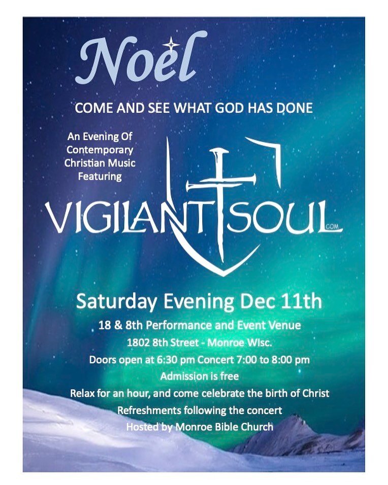 We&rsquo;re having a Christmas concert! Hope to see you there!