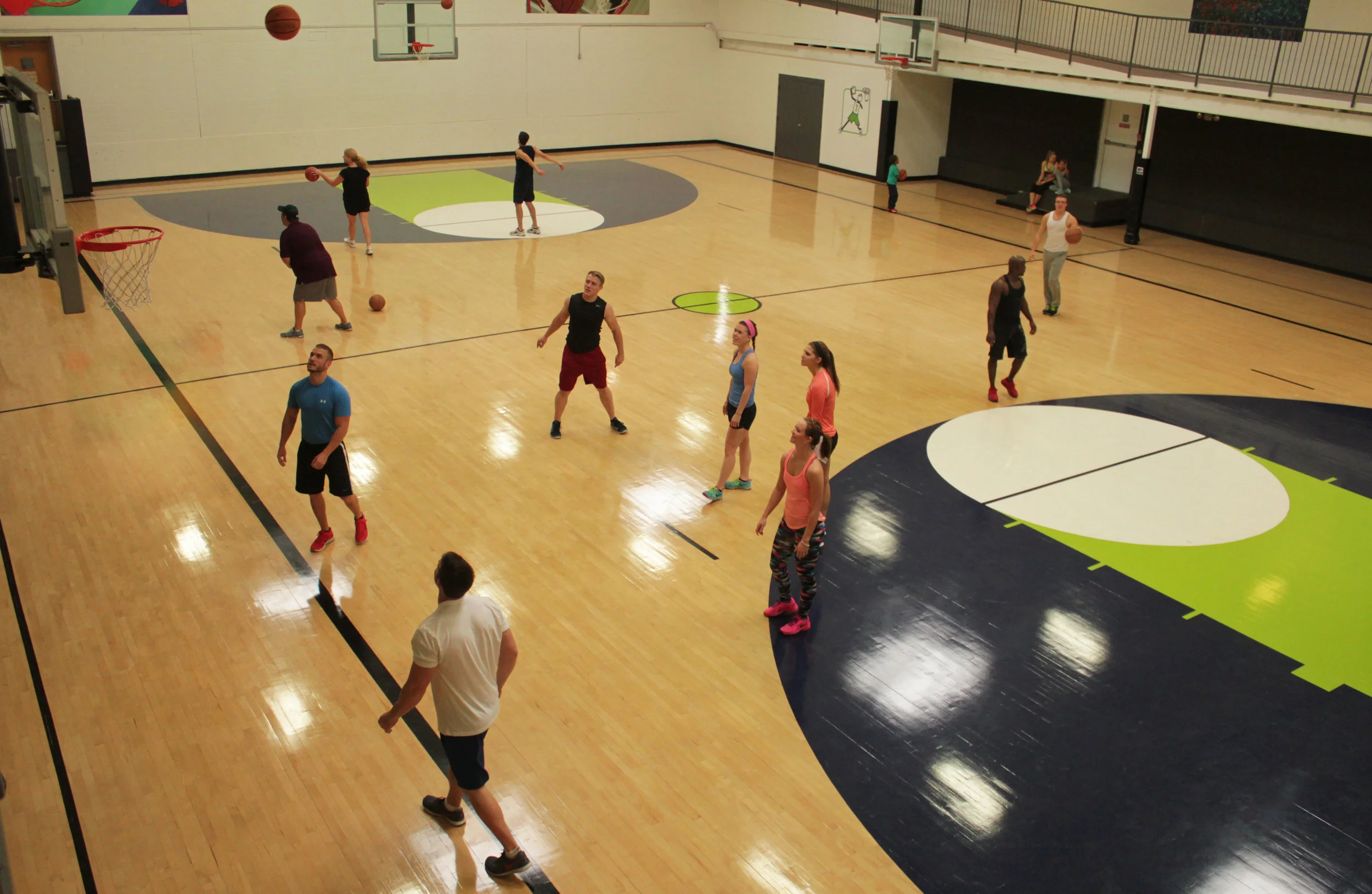 Basketball Six Baskets Open for Your Enjoyment — Beechmont Racquet