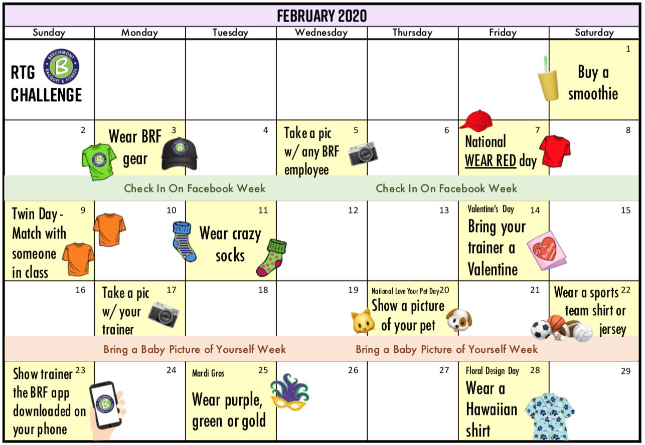 Ways to earn extra points for the month of February! #RTGChallenge