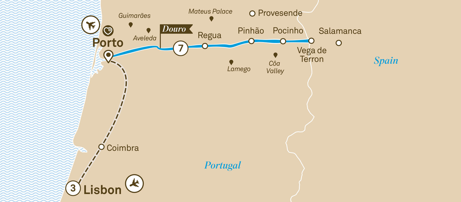 Itinerary Portugal River Cruise